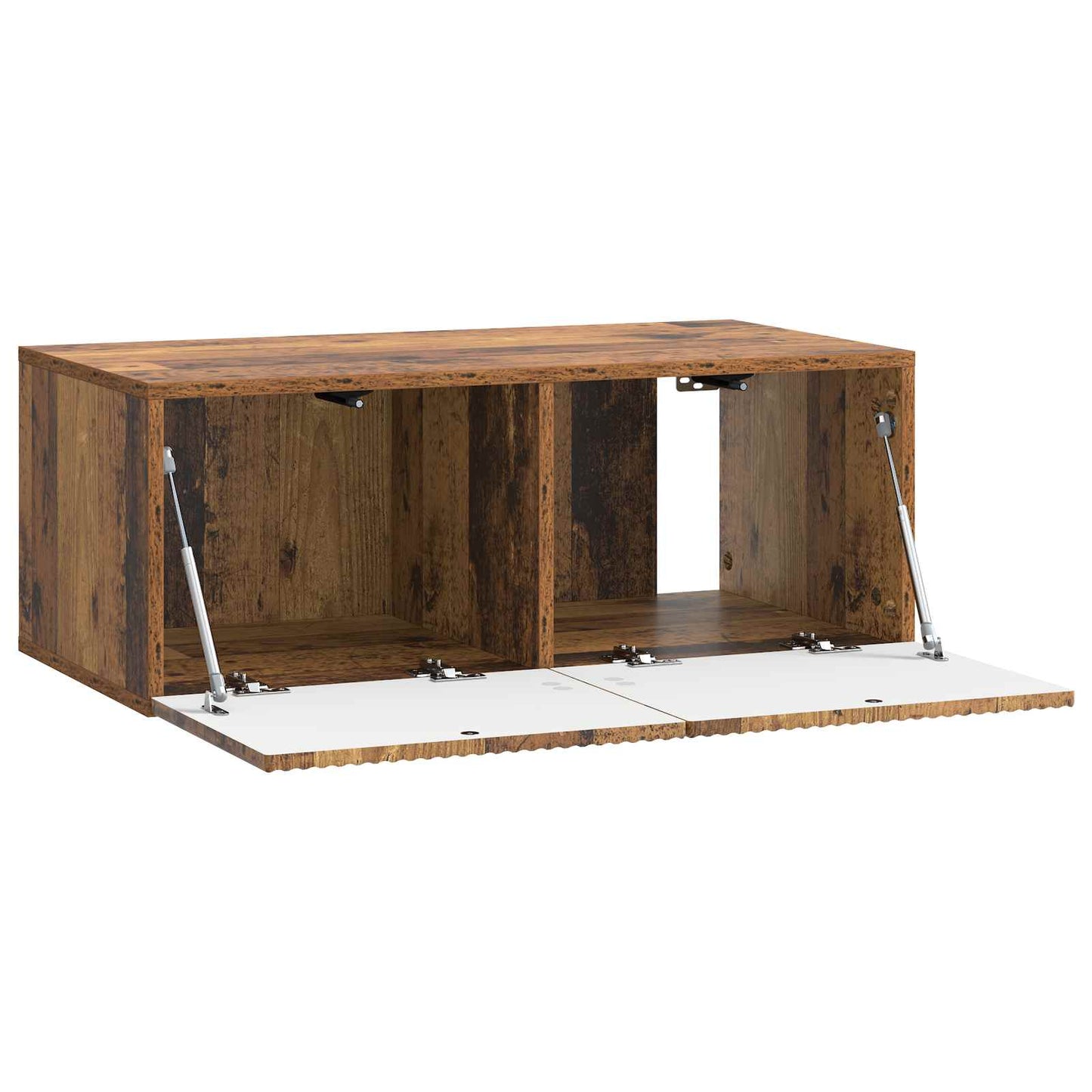 Fali TV szekrény Antik Fa 78,5 x 41 x 30 cm Szerelt Fa