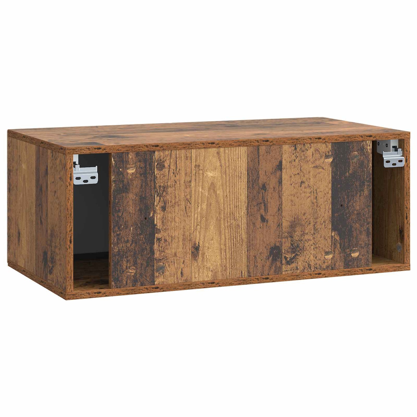 Fali TV szekrény Antik Fa 78,5 x 41 x 30 cm Szerelt Fa