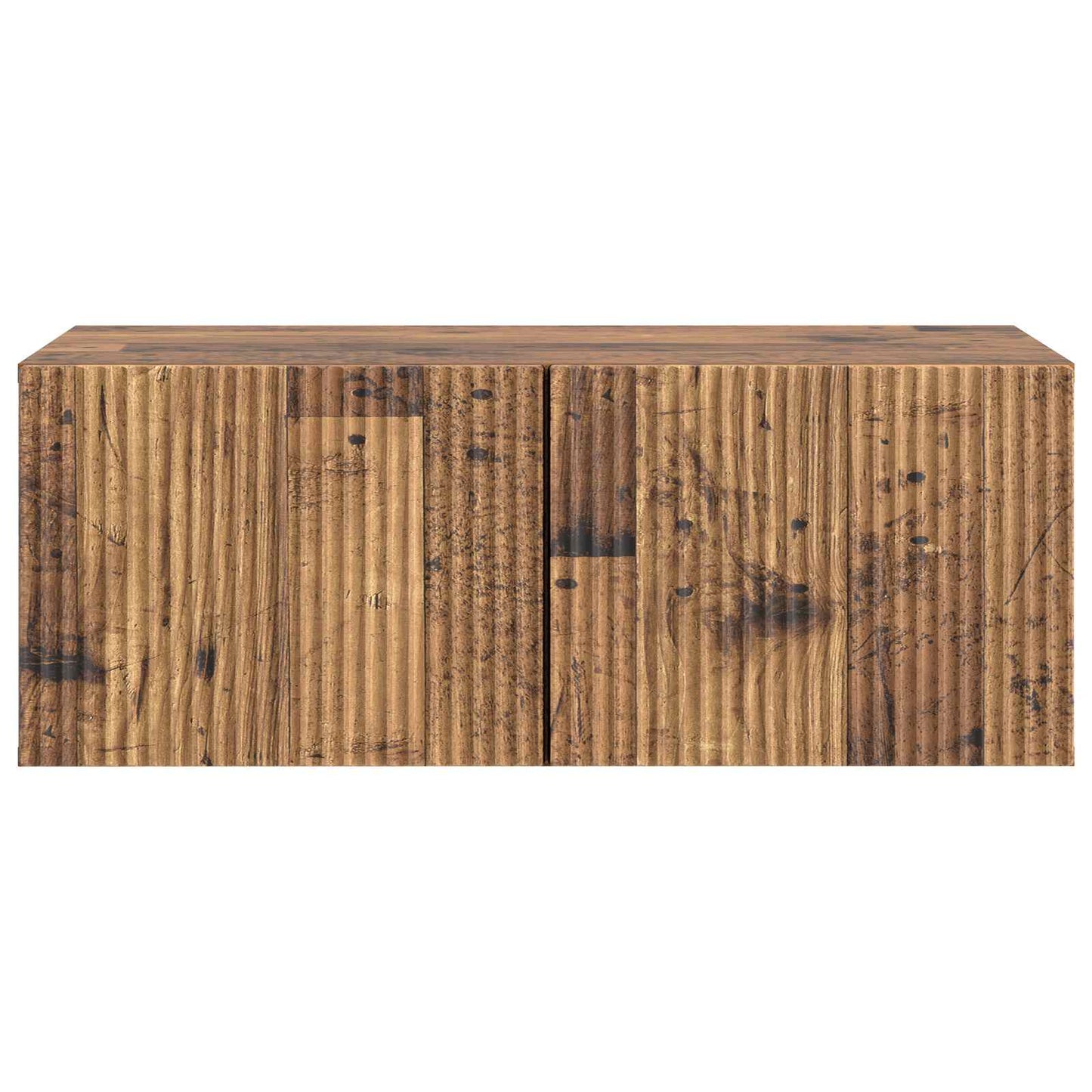 Fali TV szekrény Antik Fa 78,5 x 41 x 30 cm Szerelt Fa