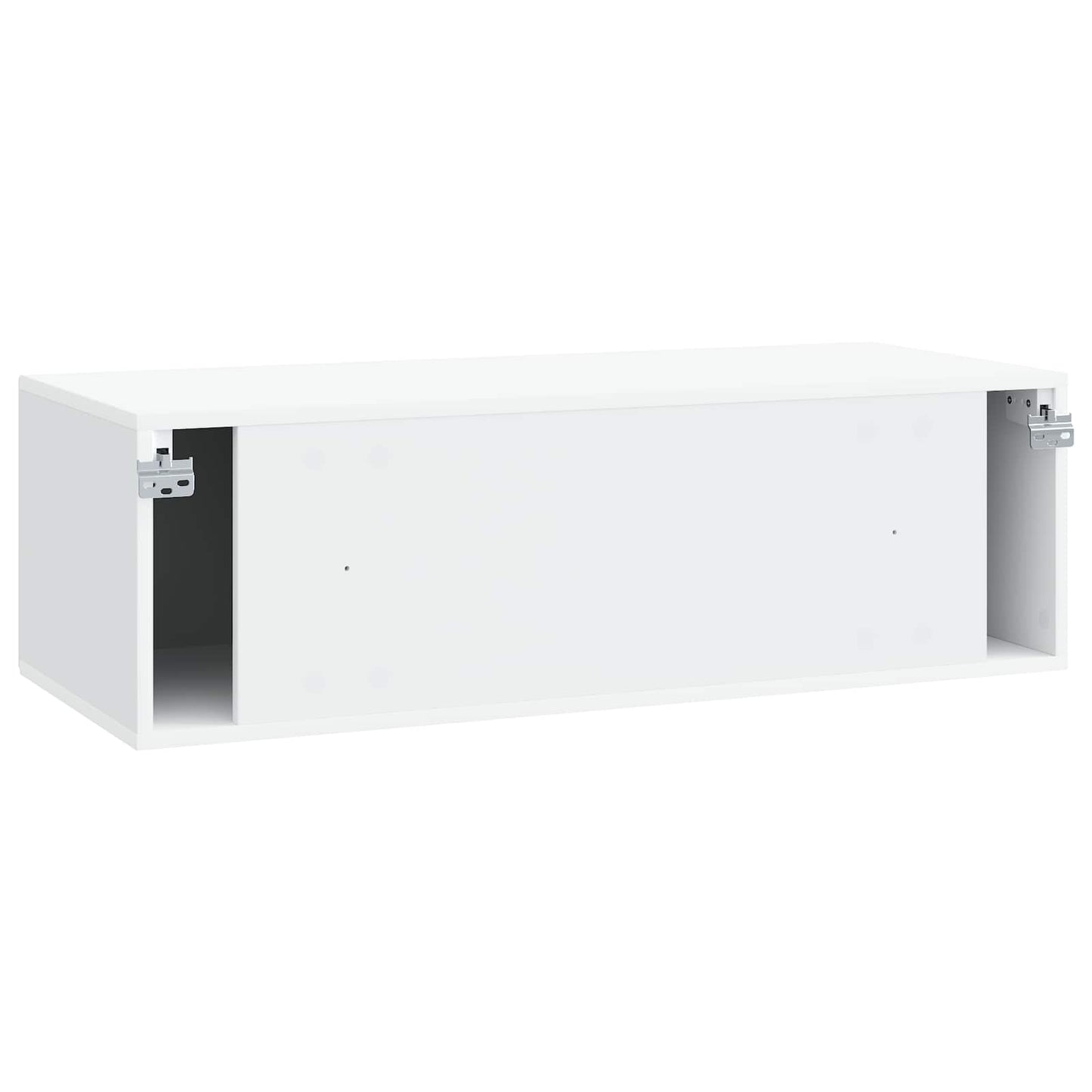 Fali TV szekrény Fehér 98 x 41 x 30 cm Szerelt Fa