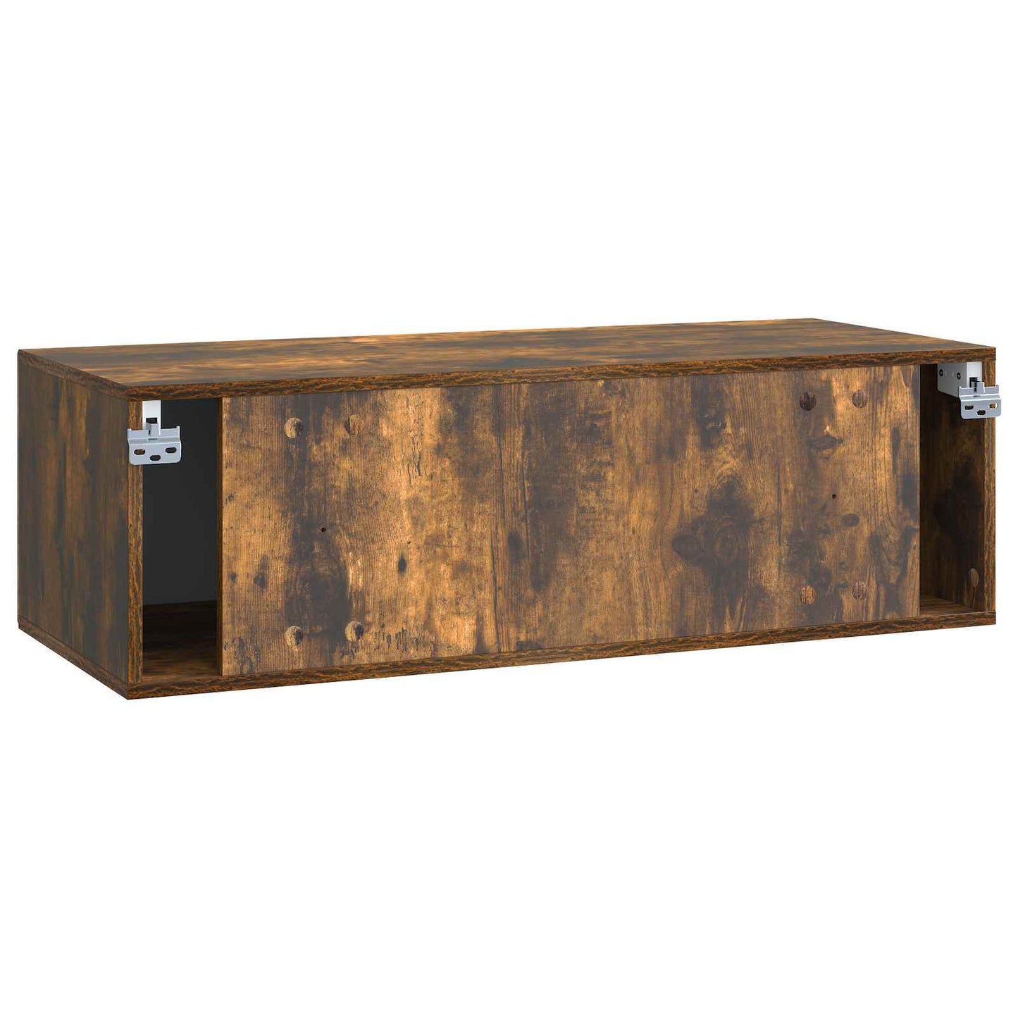 Fali TV szekrény Füstös Tölgy 98 x 41 x 30 cm Szerelt Fa