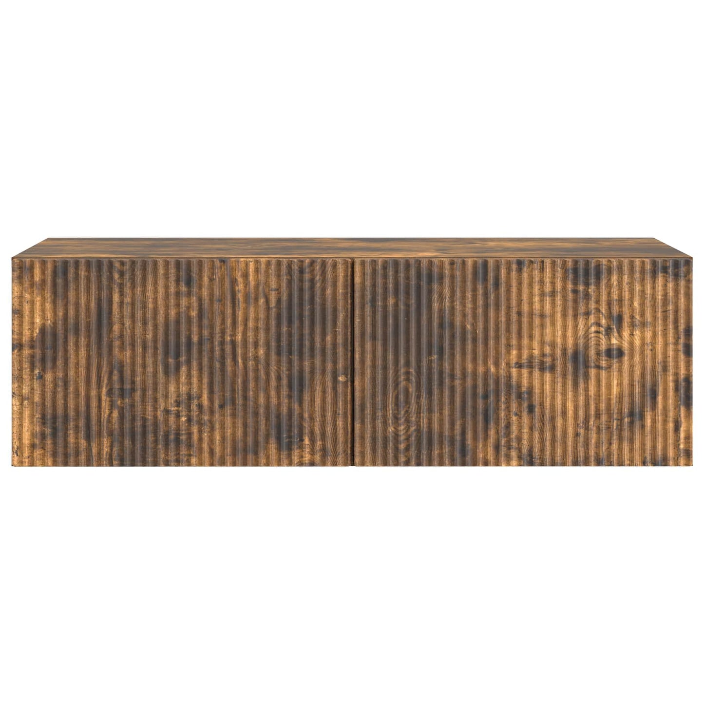 Fali TV szekrény Füstös Tölgy 98 x 41 x 30 cm Szerelt Fa