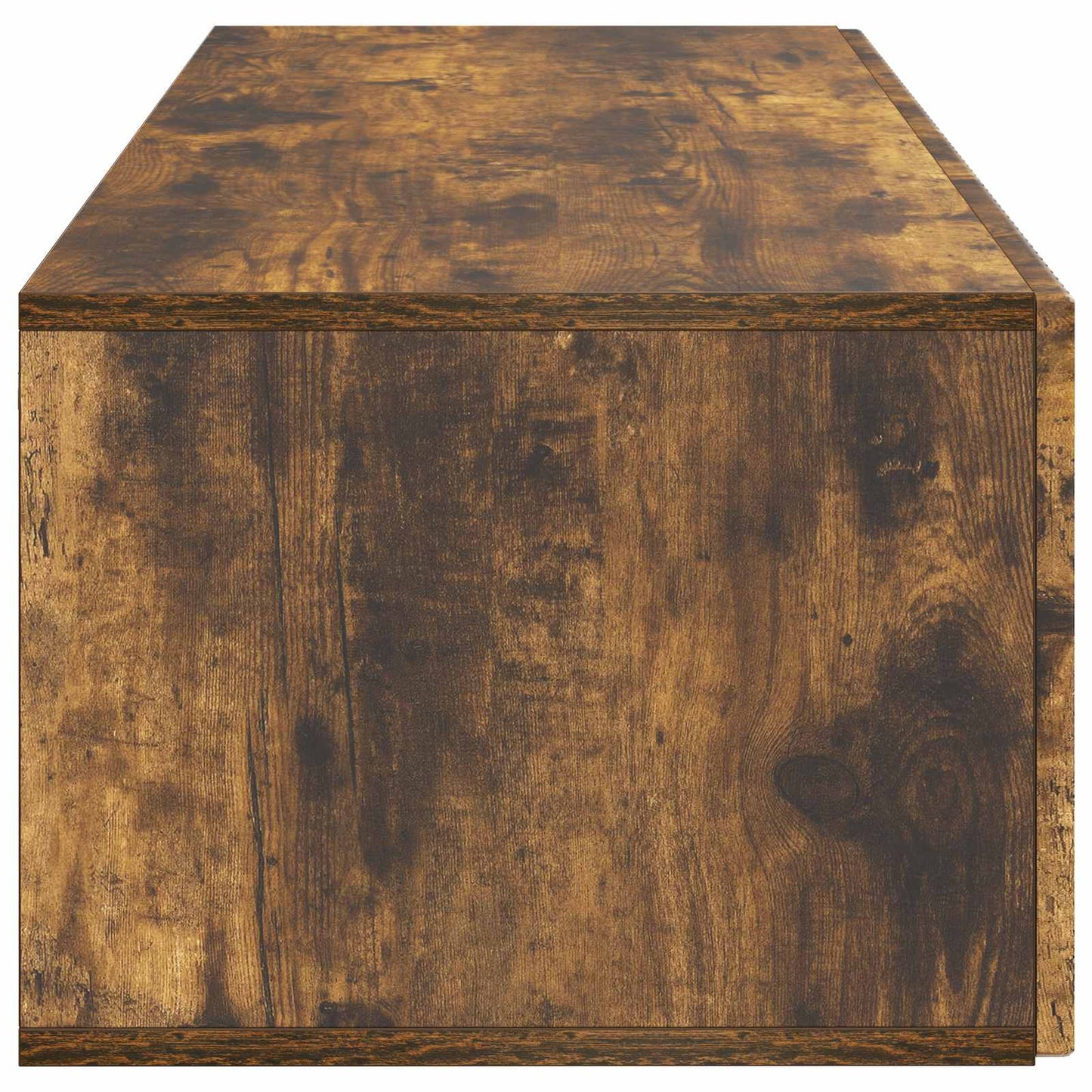 Fali TV szekrény Füstös Tölgy 98 x 41 x 30 cm Szerelt Fa