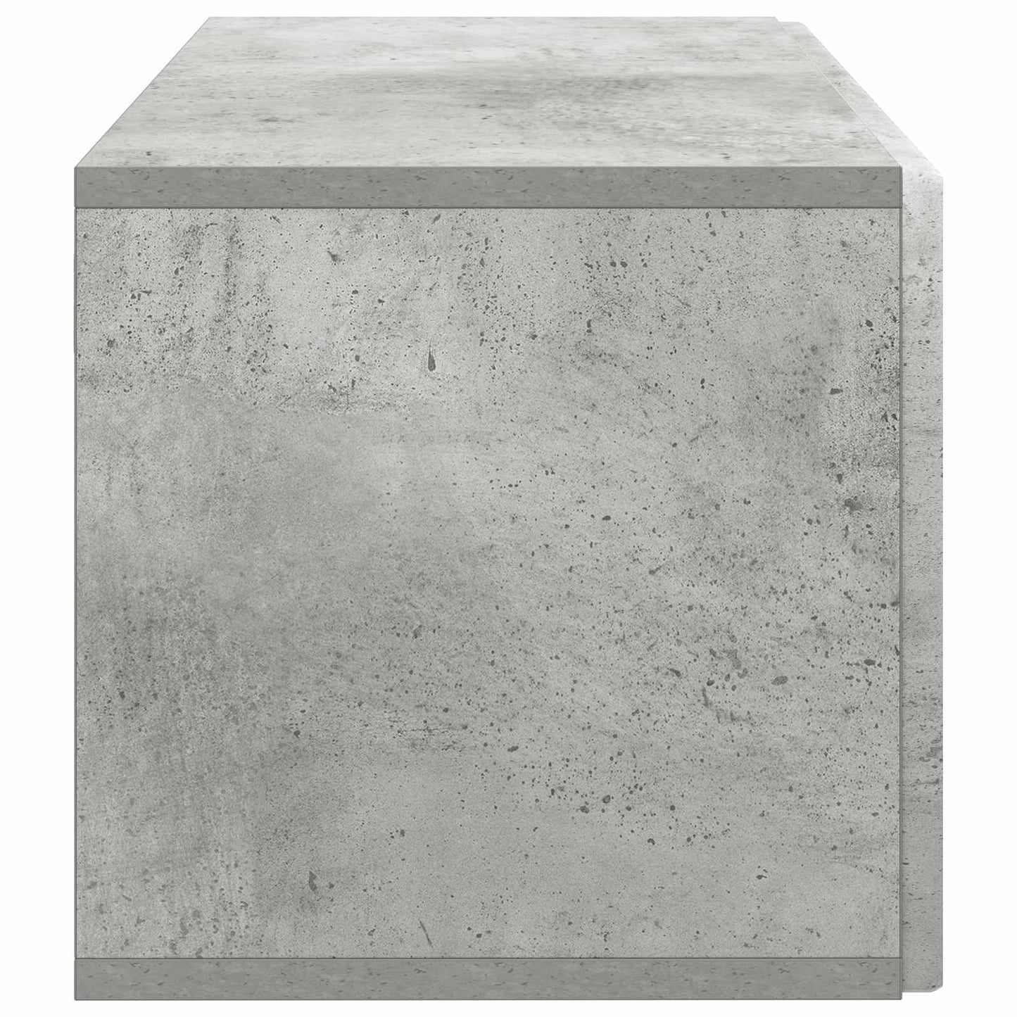 Fali TV szekrény Betonszürke 59,5 x 31 x 30 cm Szerelt Fa