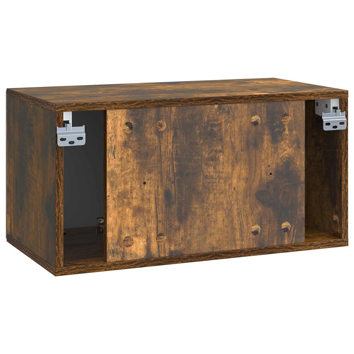 Fali TV szekrény Füstös Tölgy 59,5 x 31 x 30 cm Szerelt Fa