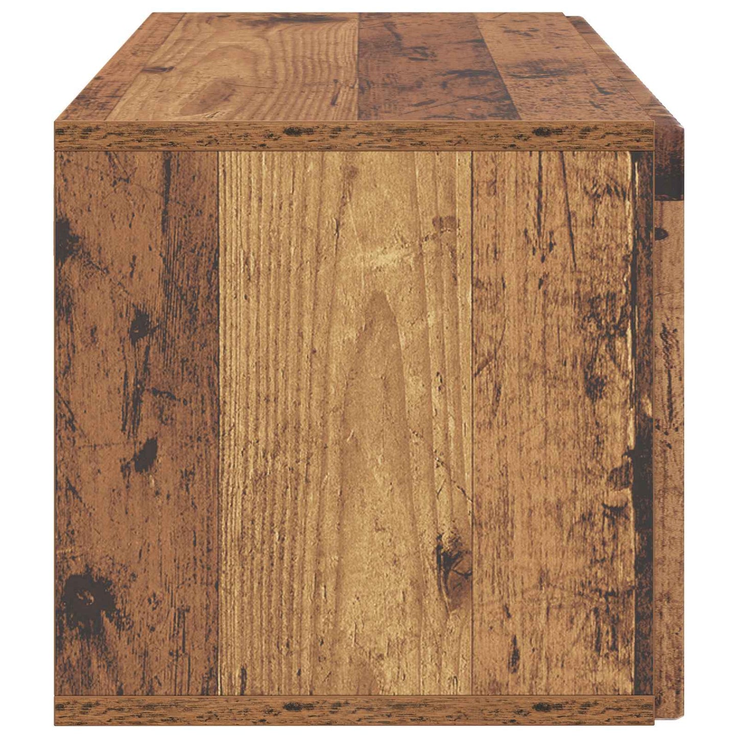 Fali TV szekrény Antik Fa 59,5 x 31 x 30 cm Szerelt Fa