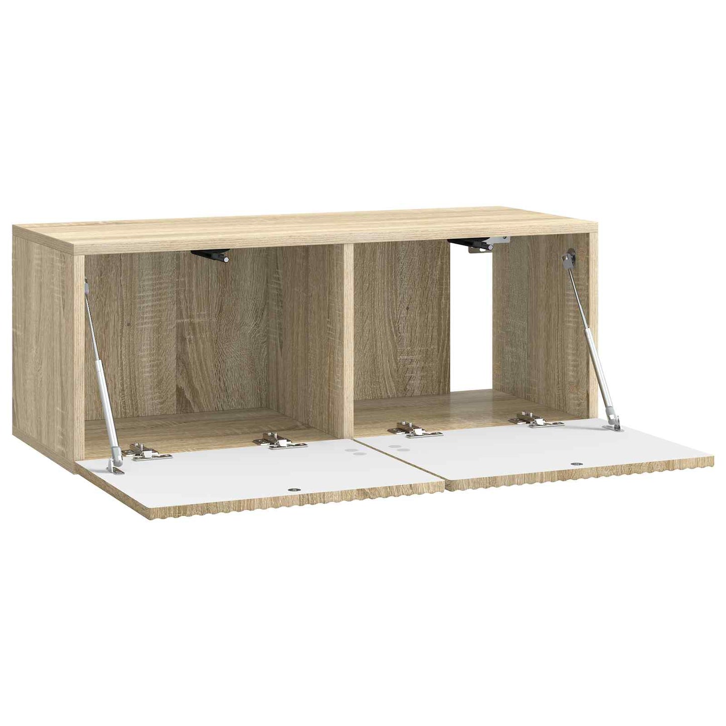 Fali TV szekrény Sonoma Tölgy 78,5 x 31 x 30 cm Szerelt Fa
