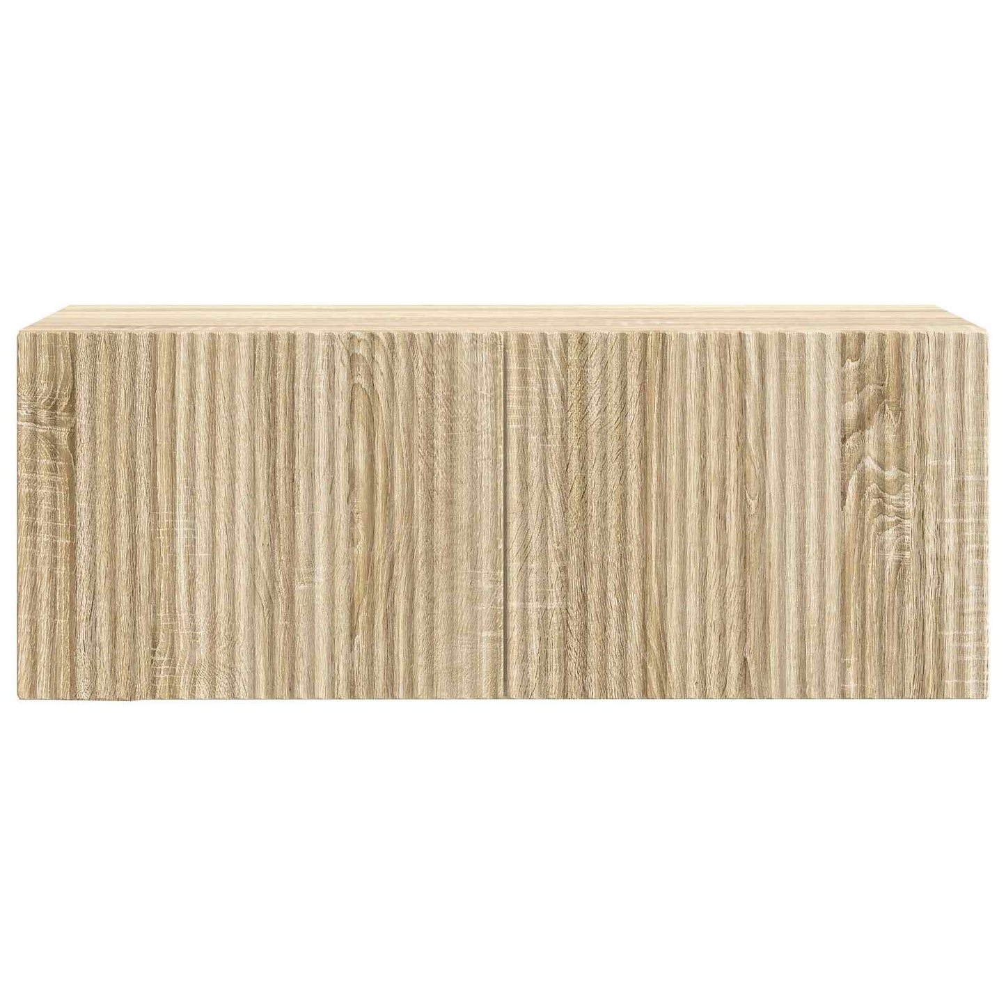 Fali TV szekrény Sonoma Tölgy 78,5 x 31 x 30 cm Szerelt Fa