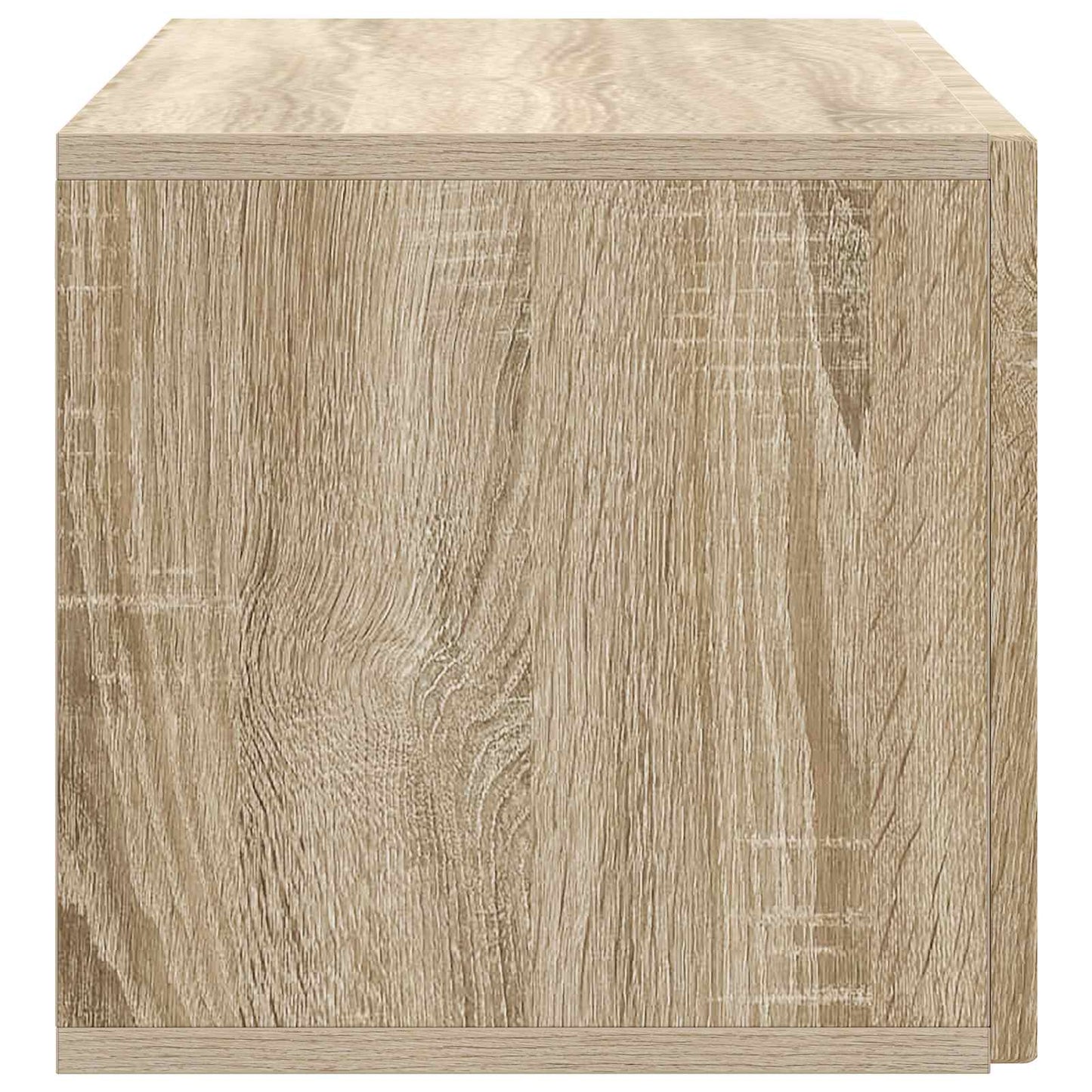 Fali TV szekrény Sonoma Tölgy 78,5 x 31 x 30 cm Szerelt Fa