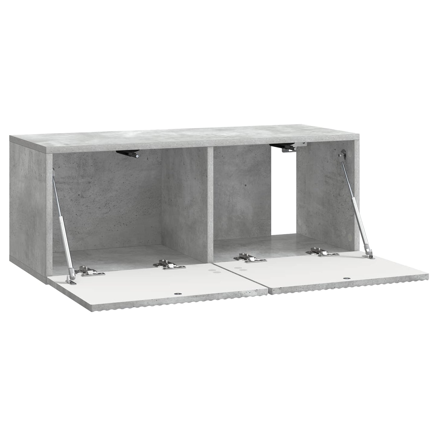 Fali TV szekrény Betonszürke 78,5 x 31 x 30 cm Szerelt Fa