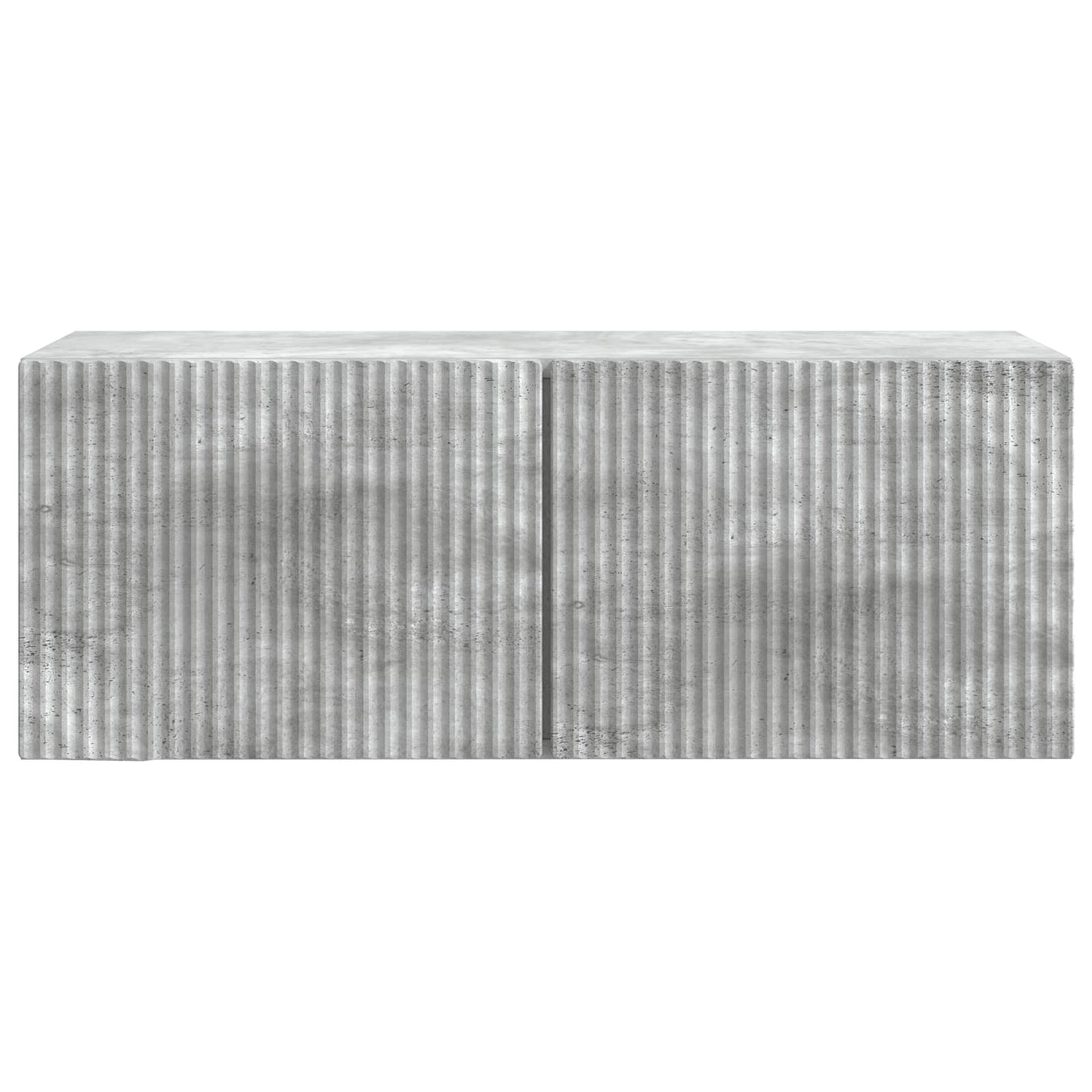Fali TV szekrény Betonszürke 78,5 x 31 x 30 cm Szerelt Fa