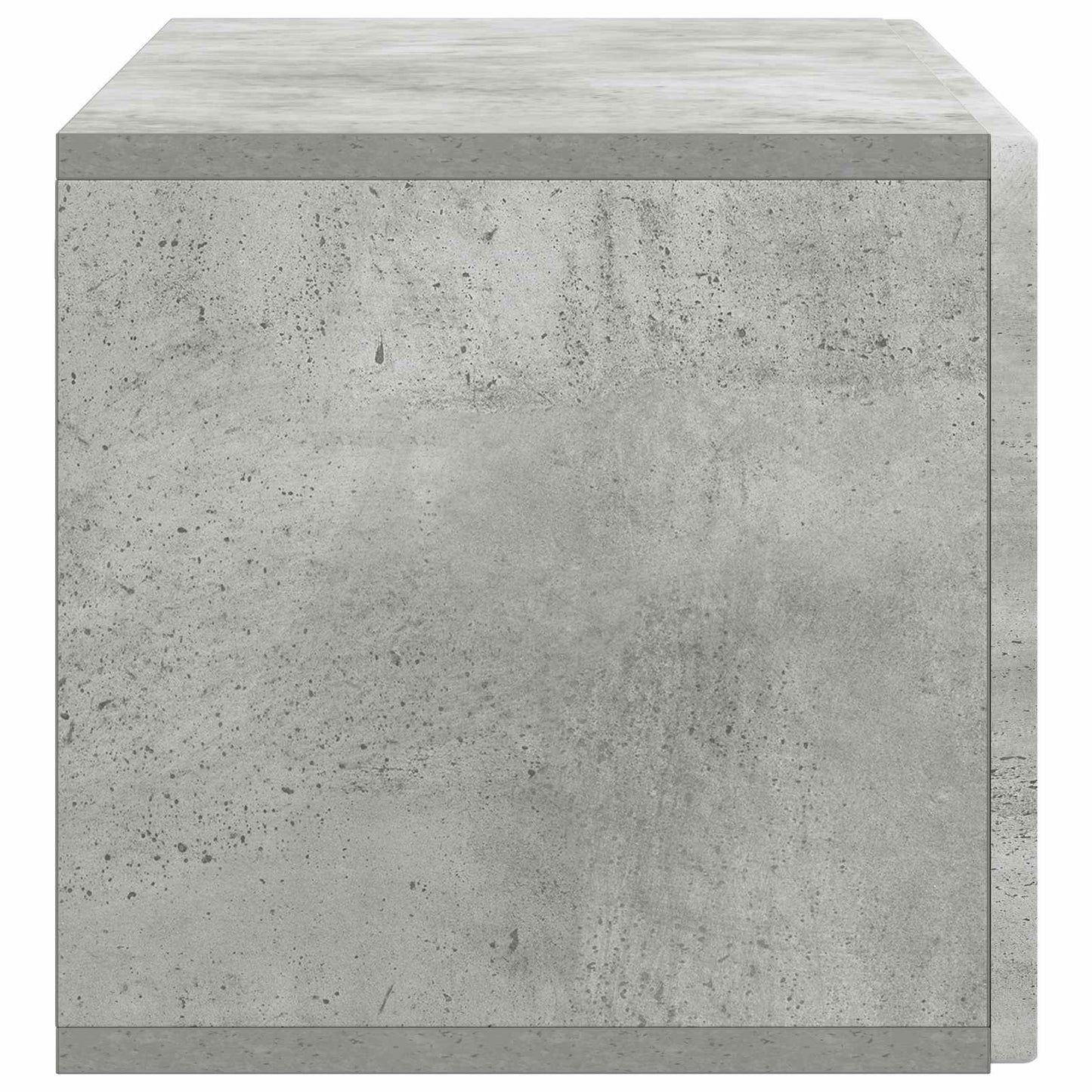 Fali TV szekrény Betonszürke 78,5 x 31 x 30 cm Szerelt Fa