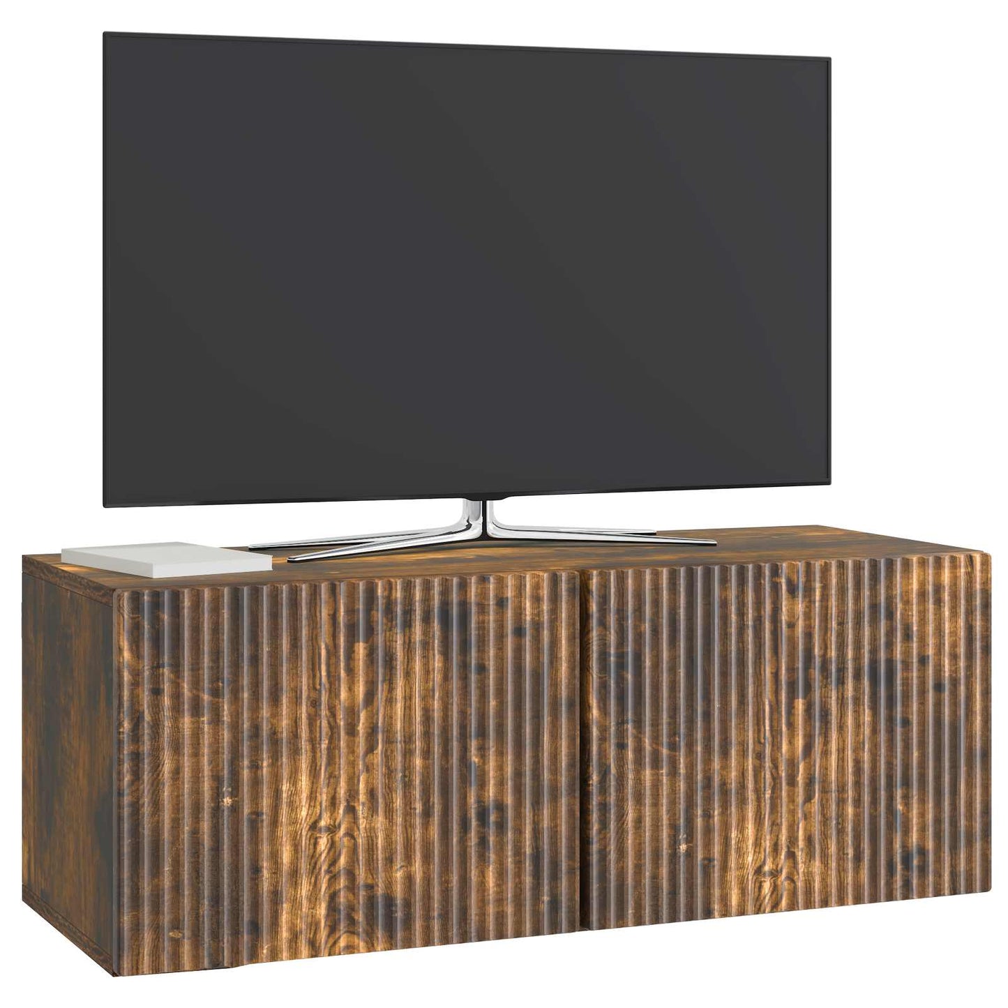 Fali TV szekrény Füstös Tölgy 78,5 x 31 x 30 cm Szerelt Fa