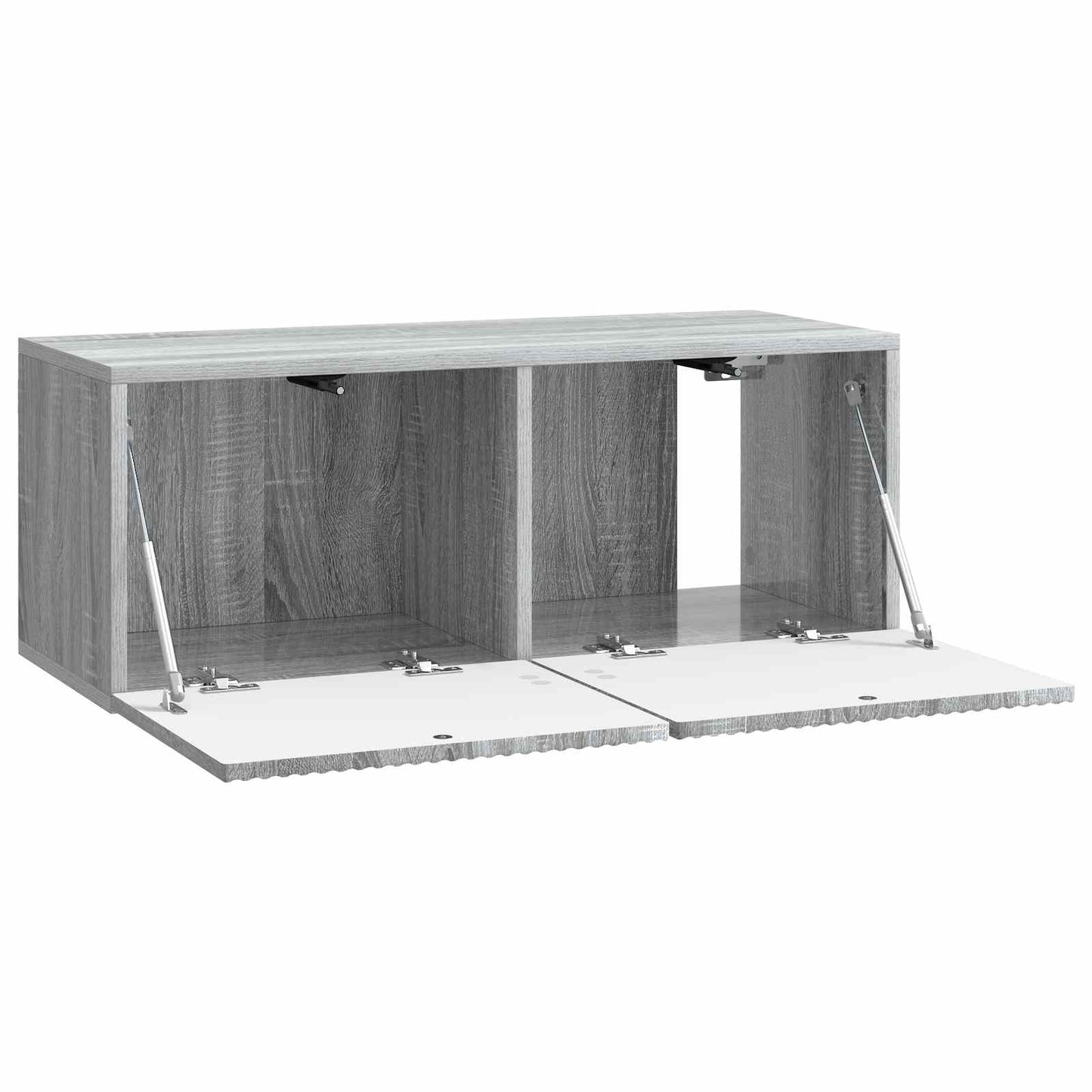 Fali TV szekrény Szürke Sonoma 78,5 x 31 x 30 cm Szerelt Fa