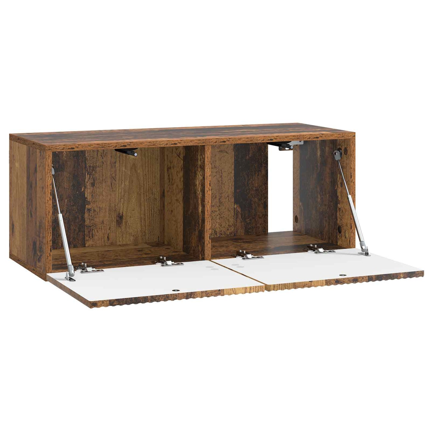 Fali TV szekrény Antik Fa 78,5 x 31 x 30 cm Szerelt Fa