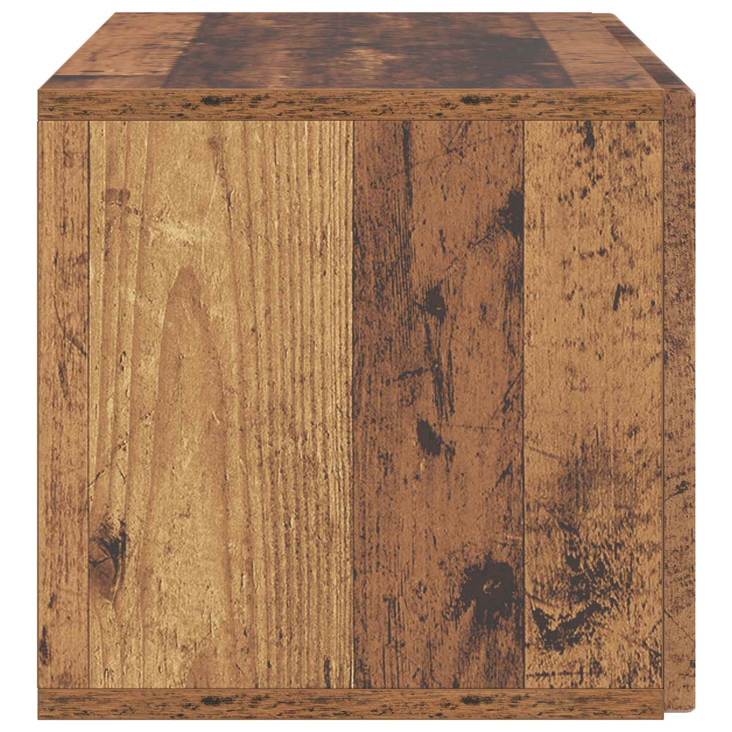 Fali TV szekrény Antik Fa 78,5 x 31 x 30 cm Szerelt Fa