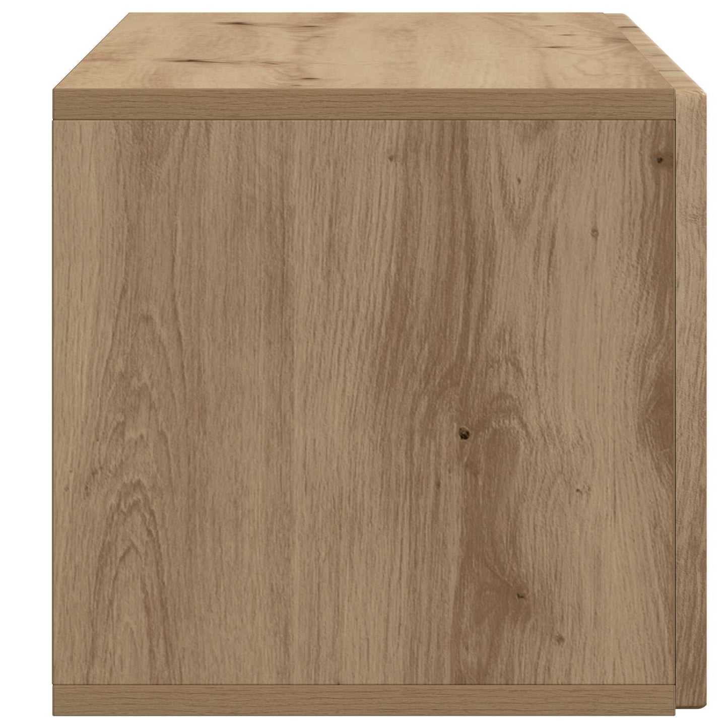 Fali TV szekrény 78,5 x 31 x 30 cm Kézműves Tölgy Szerelt Fa