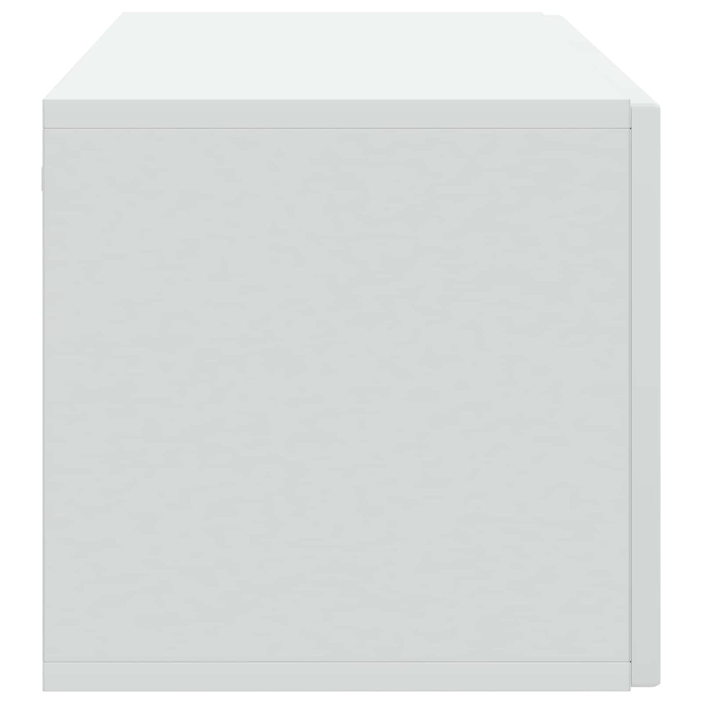 Fali TV szekrény Fehér 98 x 31 x 30 cm Szerelt Fa