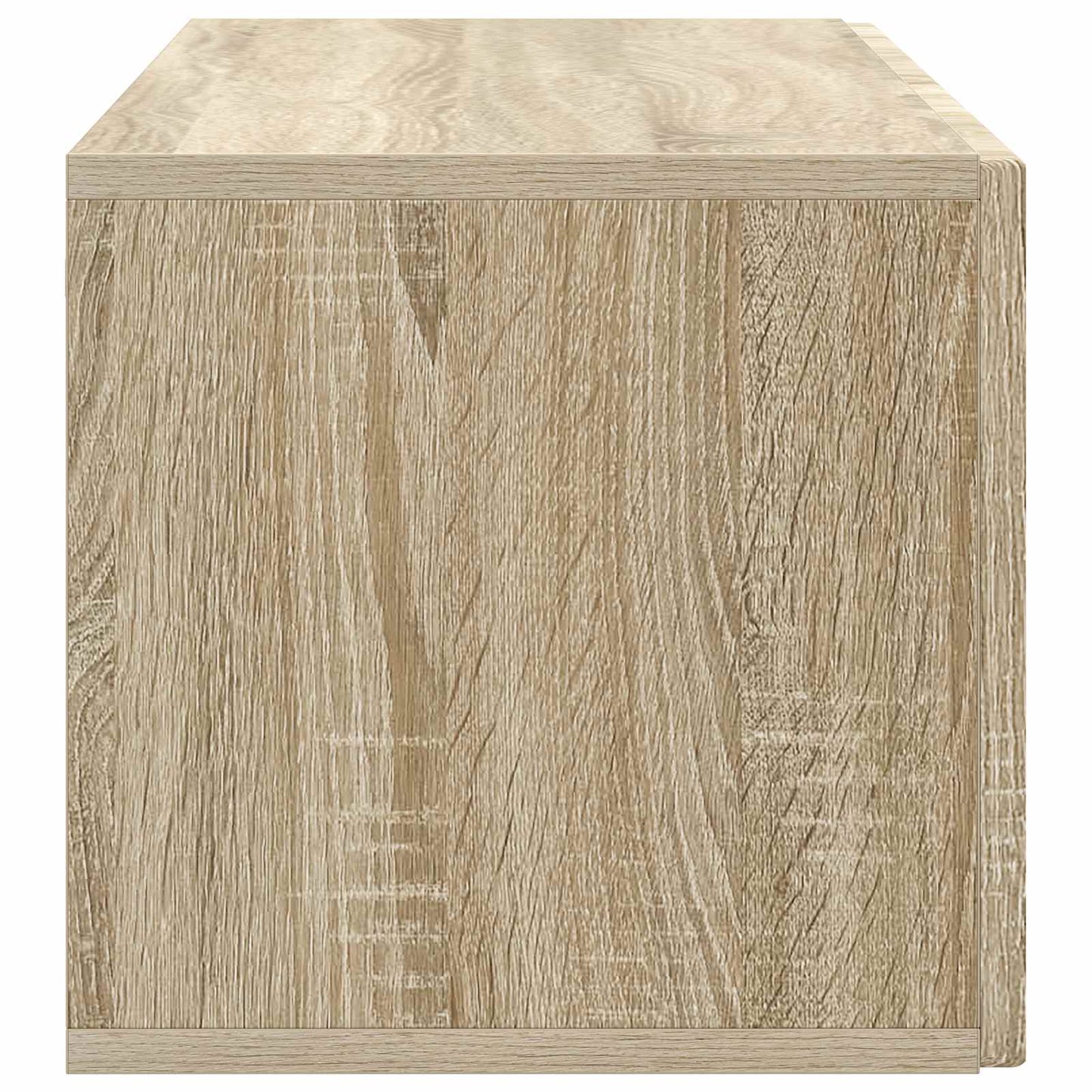 Fali TV szekrény Sonoma Tölgy 98 x 31 x 30 cm Szerelt Fa