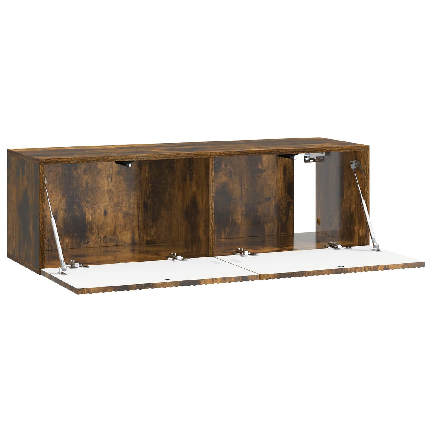Fali TV szekrény Füstös Tölgy 98 x 31 x 30 cm Szerelt Fa