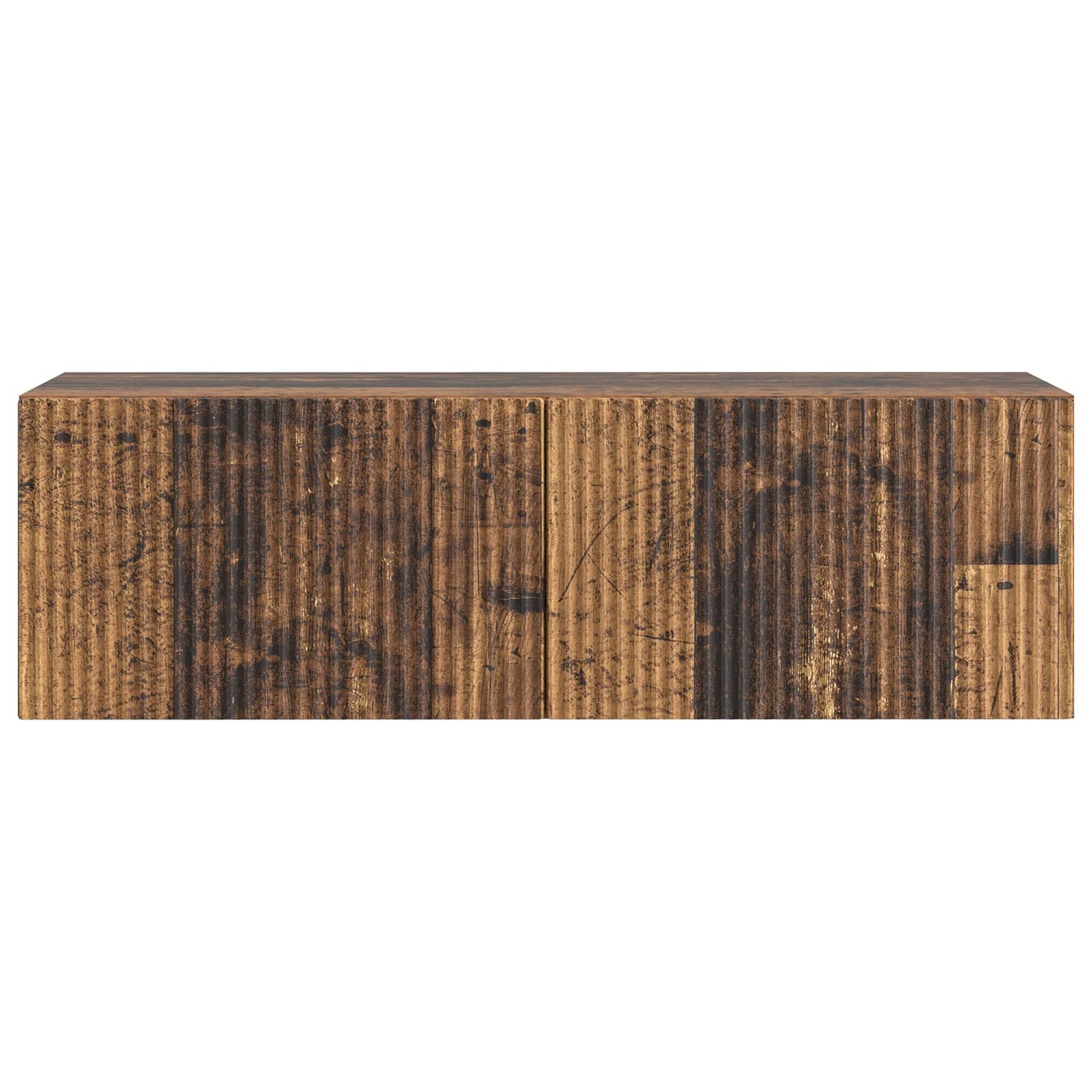 Fali TV szekrény Antik Fa 98 x 31 x 30 cm Szerelt Fa