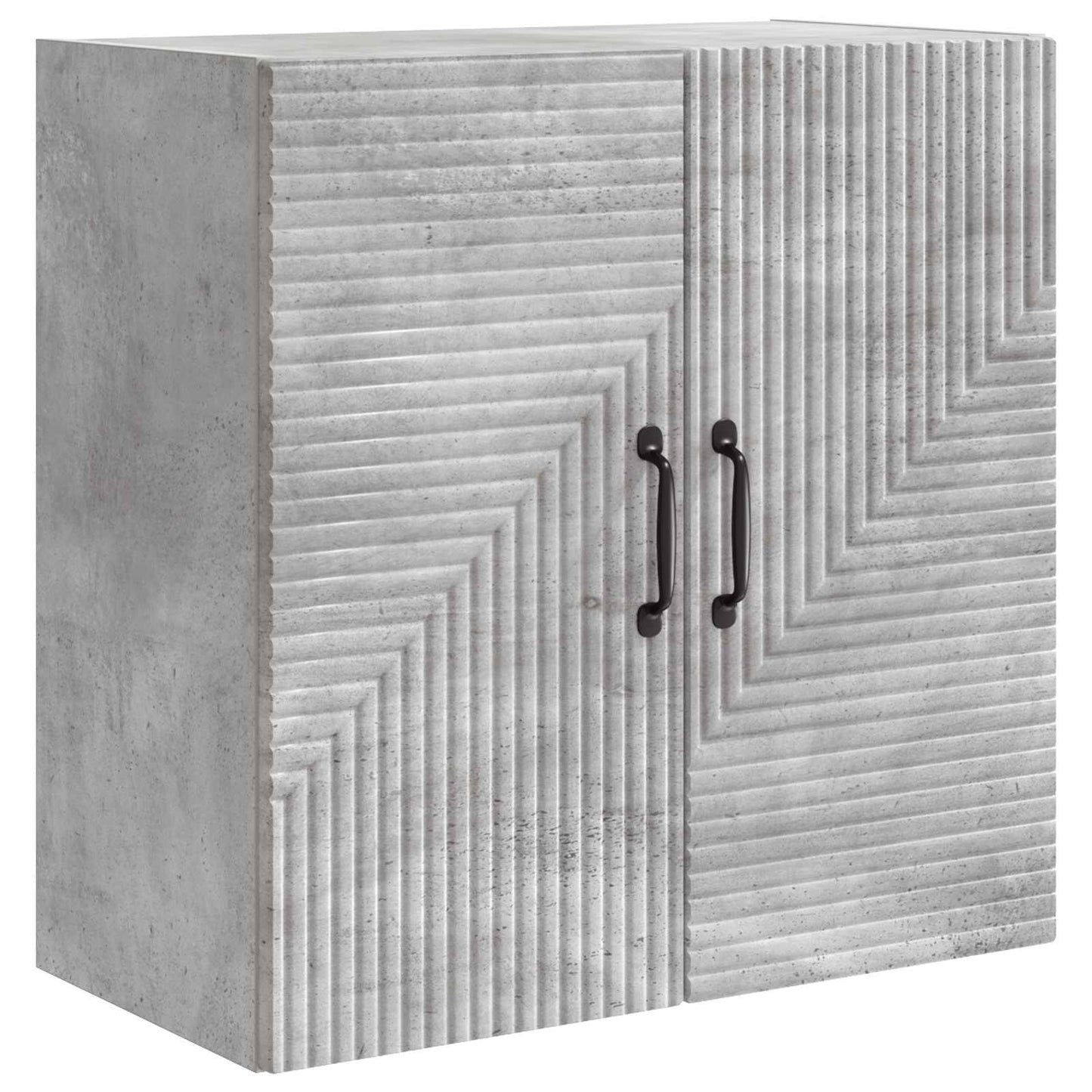 Fali szekrény Betonszürke 59 x 31 x 60 cm Szerelt Fa