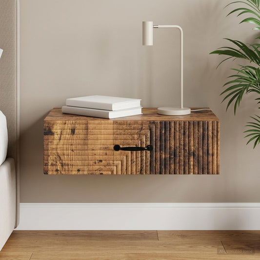 Fali oldaltábla Antik Fa 59 x 34,5 x 17 cm Szerelt Fa