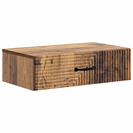 Fali oldaltábla Antik Fa 59 x 34,5 x 17 cm Szerelt Fa