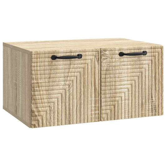 Fali TV szekrény Sonoma Tölgy 59,5 x 41 x 30 cm Szerelt Fa