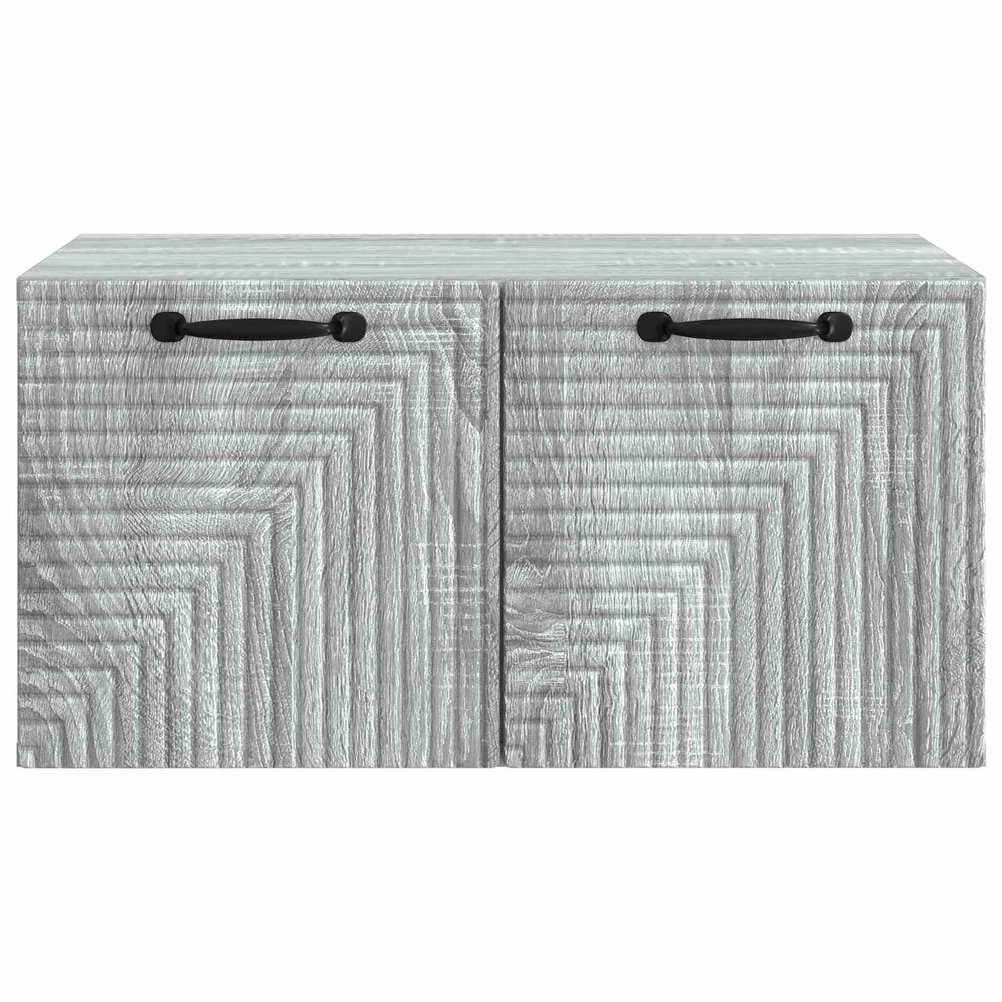 Fali TV szekrény Szürke Sonoma 59,5 x 41 x 30 cm Szerelt Fa