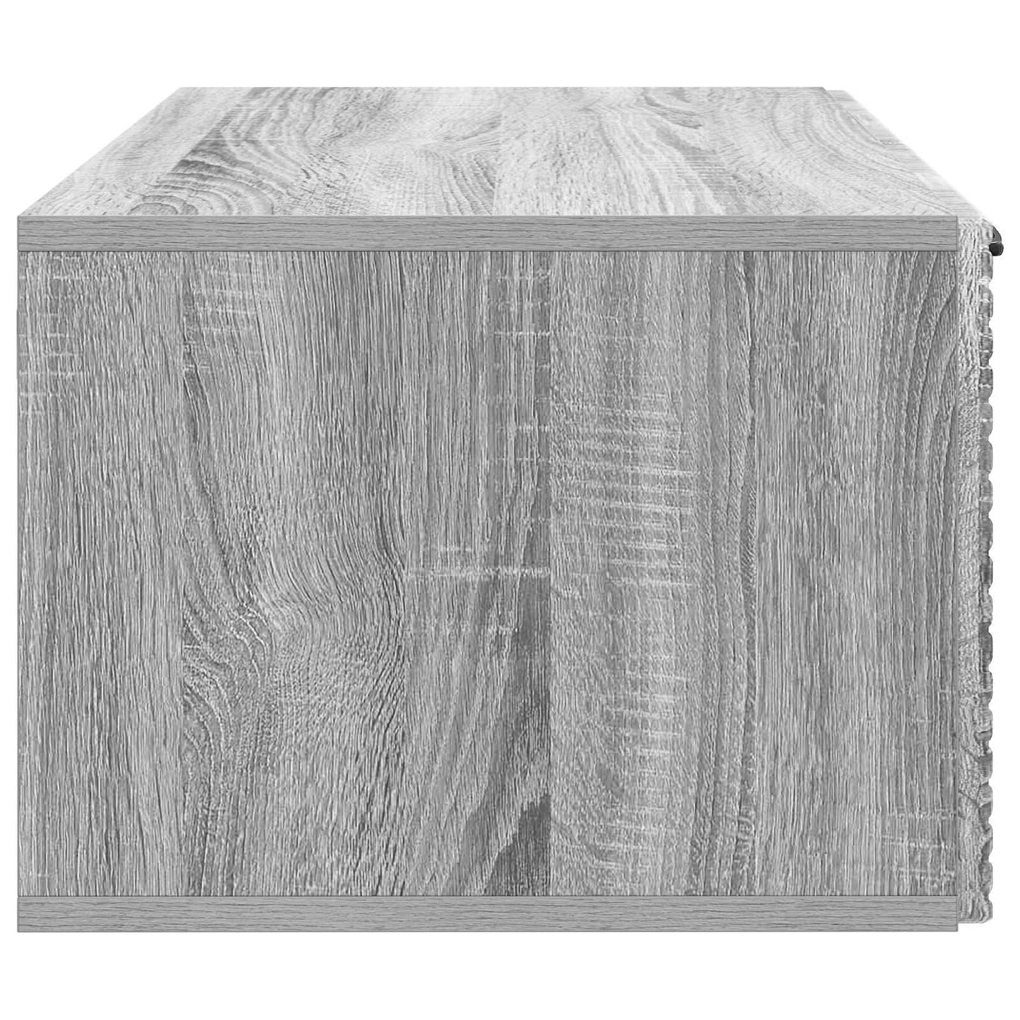 Fali TV szekrény Szürke Sonoma 59,5 x 41 x 30 cm Szerelt Fa