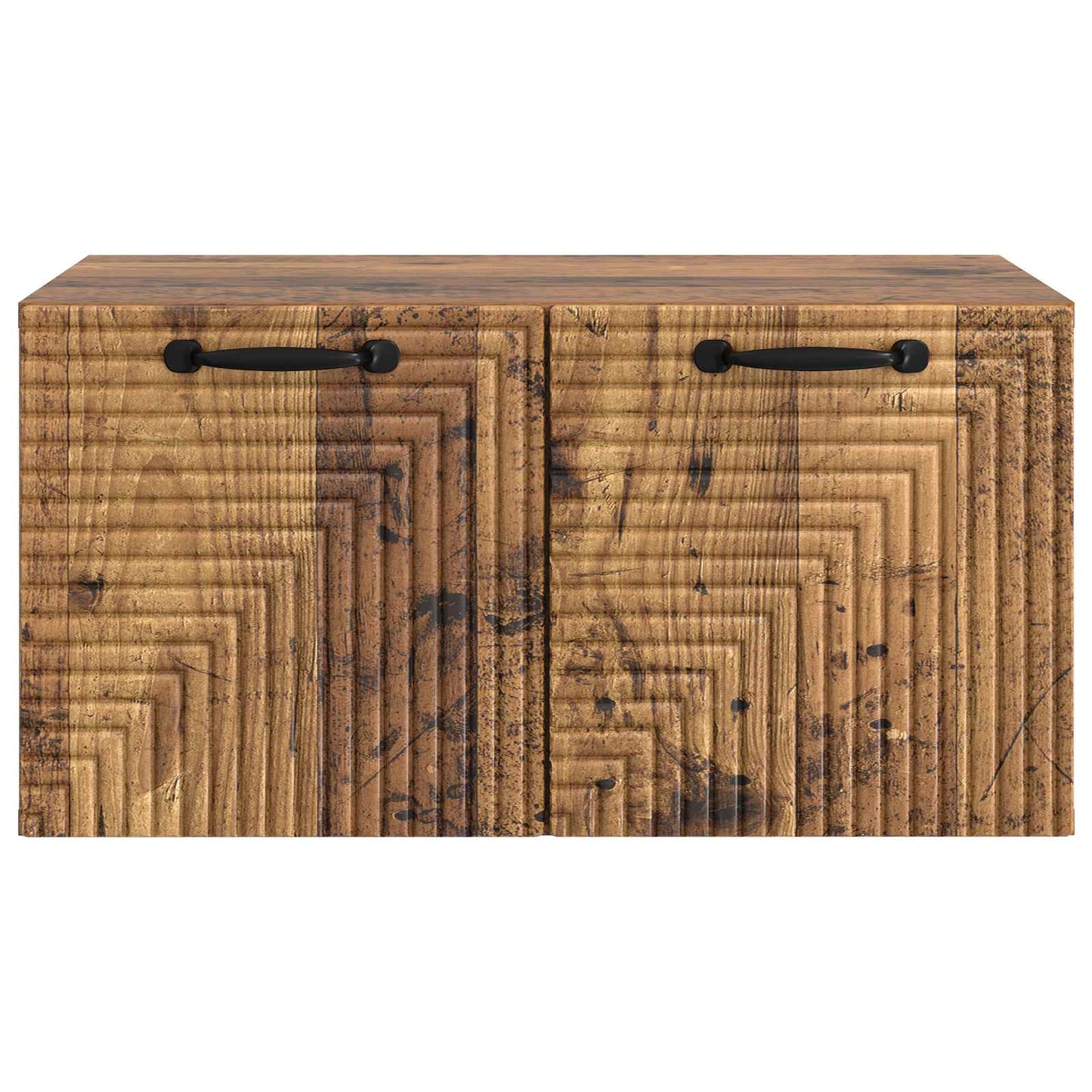 Fali TV szekrény Antik Fa 59,5 x 41 x 30 cm Szerelt Fa