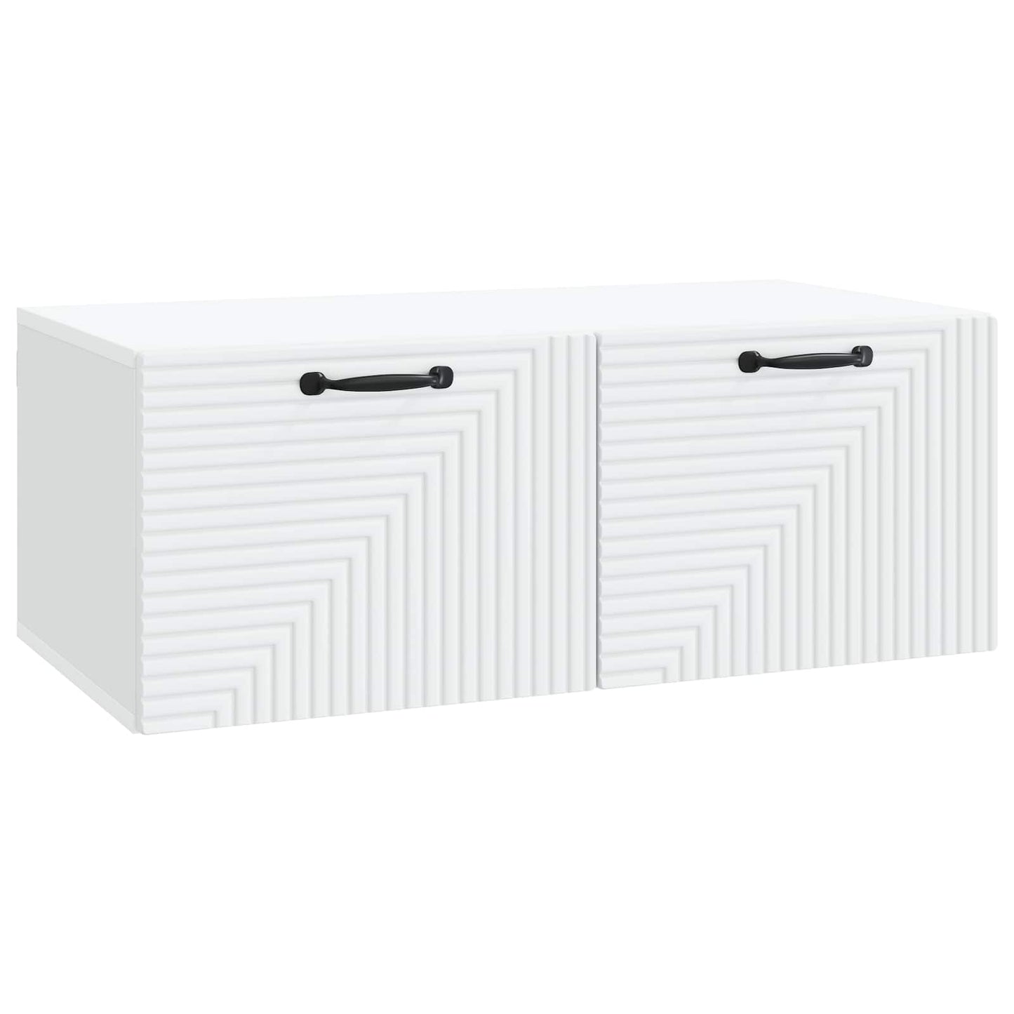 Fali TV szekrény Fehér 78,5 x 41 x 30 cm Szerelt Fa