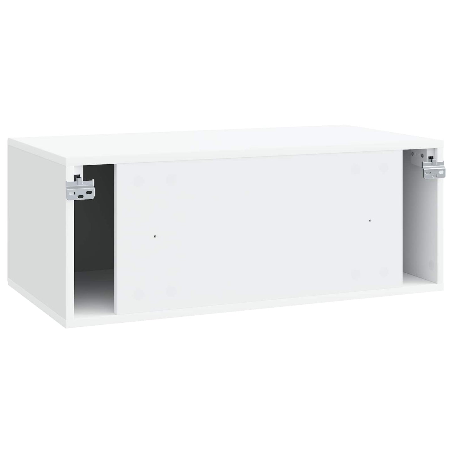 Fali TV szekrény Fehér 78,5 x 41 x 30 cm Szerelt Fa