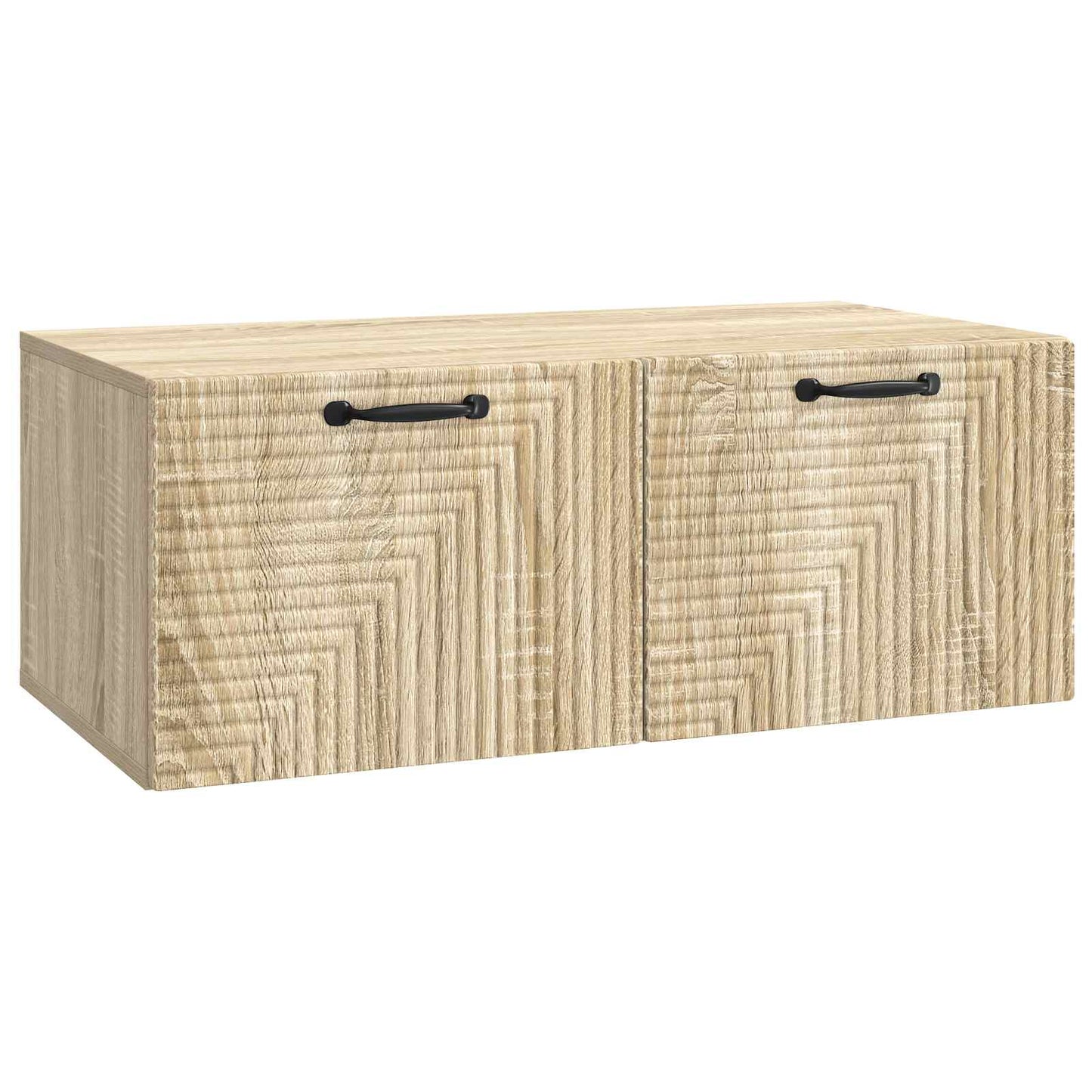 Fali TV szekrény Sonoma Tölgy 78,5 x 41 x 30 cm Szerelt Fa