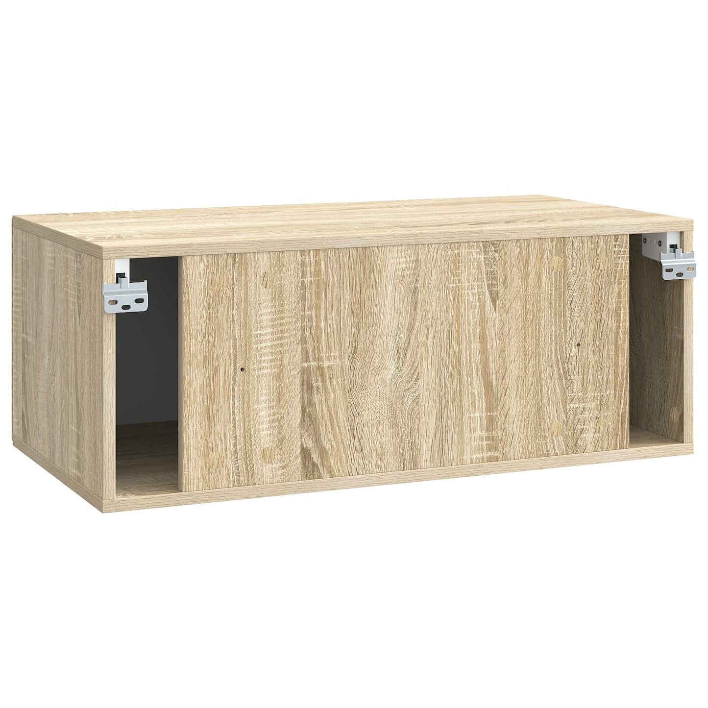 Fali TV szekrény Sonoma Tölgy 78,5 x 41 x 30 cm Szerelt Fa