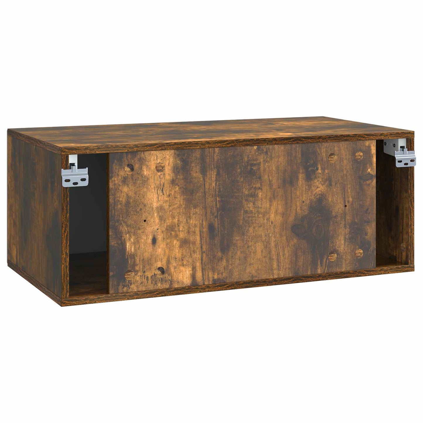 Fali TV szekrény Füstös Tölgy 78,5 x 41 x 30 cm Szerelt Fa