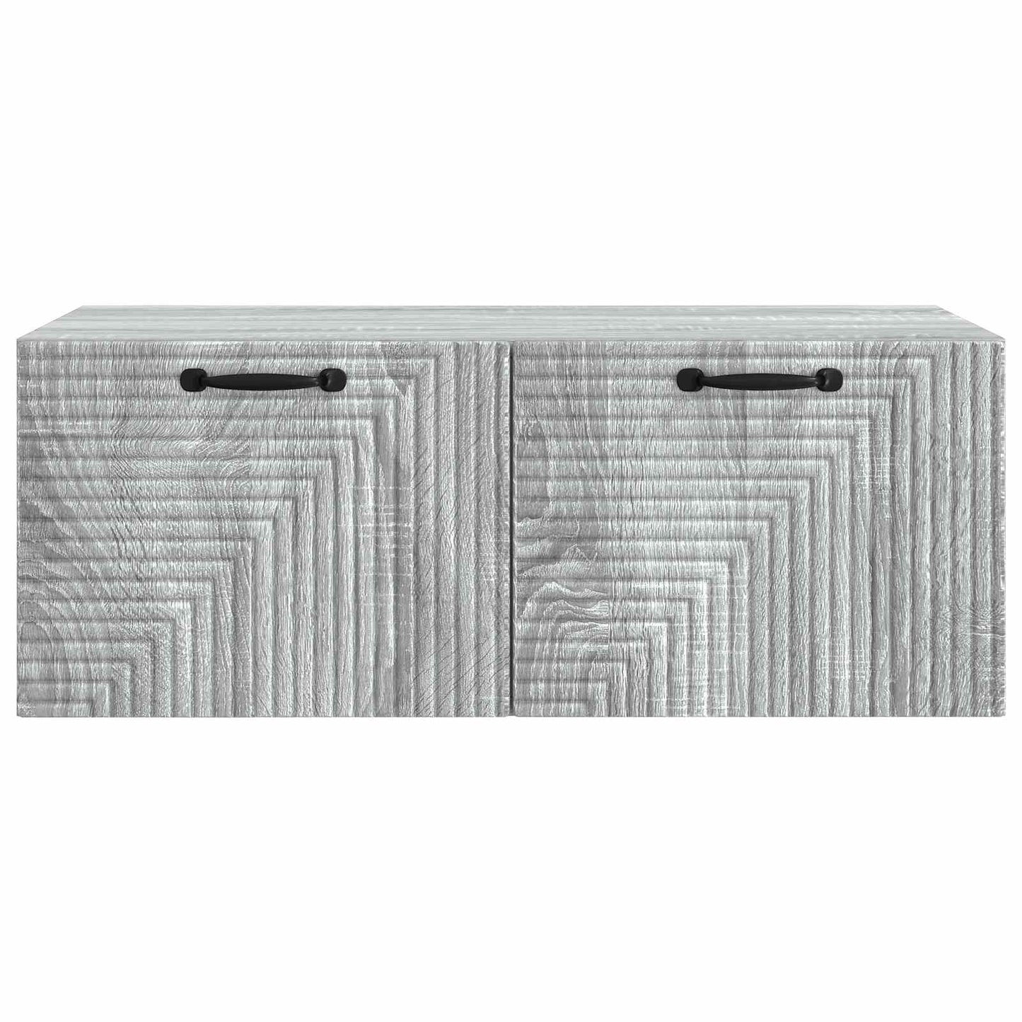 Fali TV szekrény Szürke Sonoma 78,5 x 41 x 30 cm Szerelt Fa