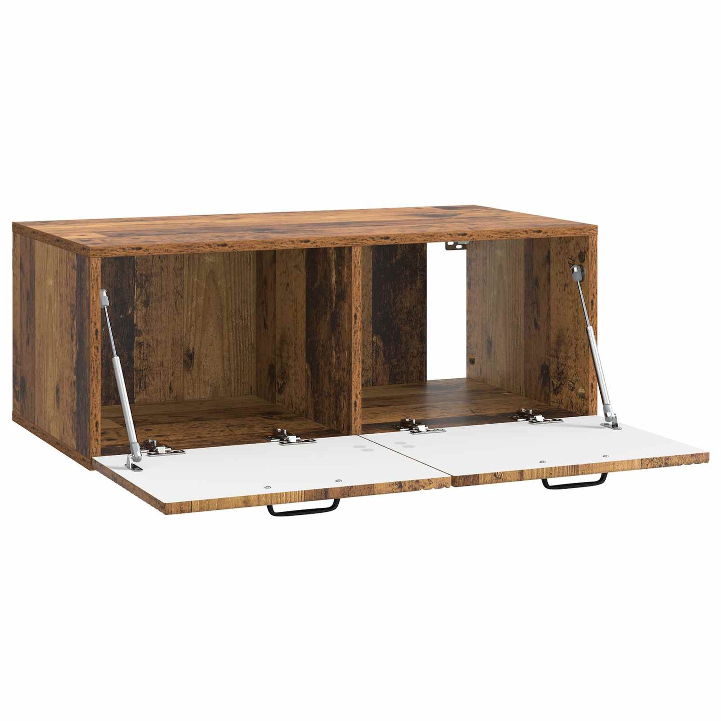 Fali TV szekrény Antik Fa 78,5 x 41 x 30 cm Szerelt Fa