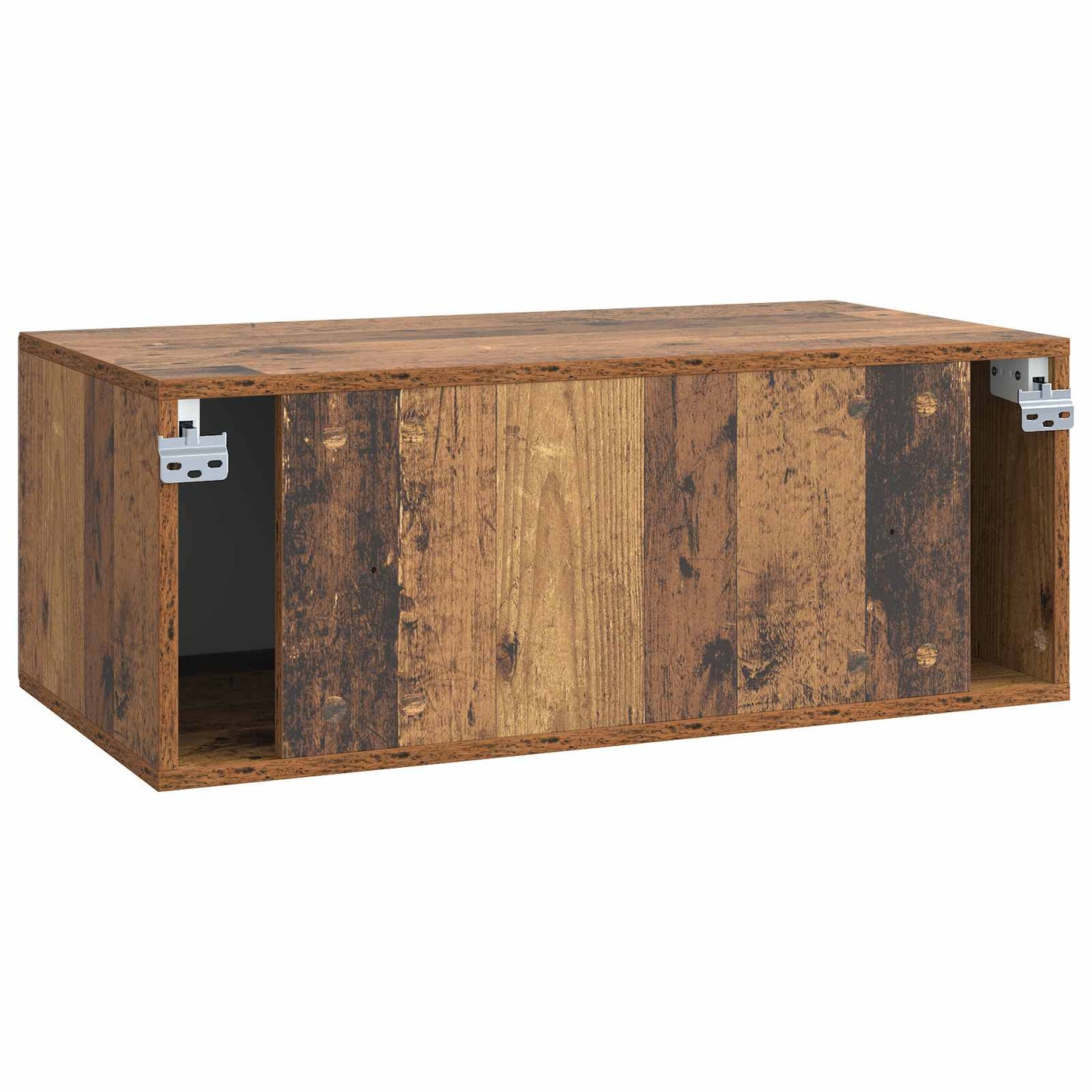 Fali TV szekrény Antik Fa 78,5 x 41 x 30 cm Szerelt Fa