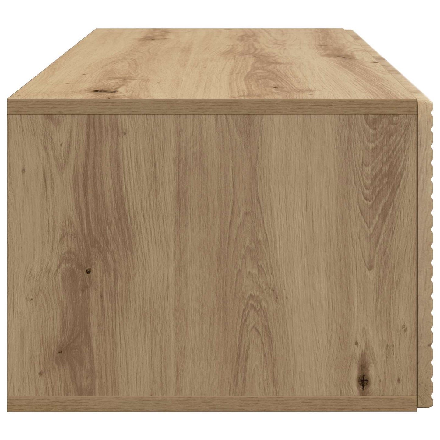 Fali TV szekrény 78,5 x 41 x 30 cm Kézműves Tölgy Szerelt Fa