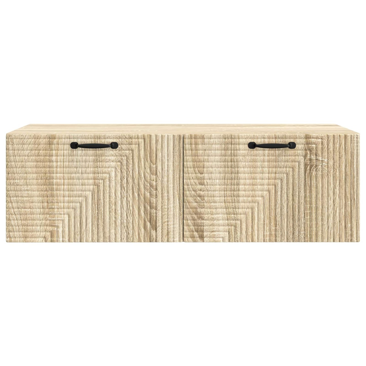 Fali TV szekrény Sonoma Tölgy 98 x 41 x 30 cm Szerelt Fa