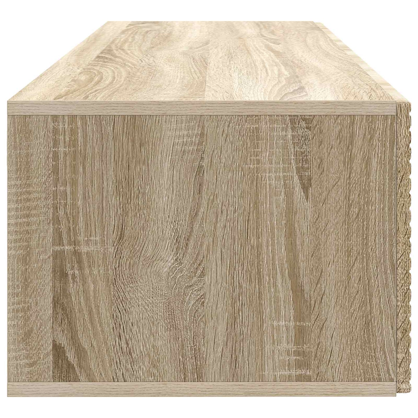 Fali TV szekrény Sonoma Tölgy 98 x 41 x 30 cm Szerelt Fa