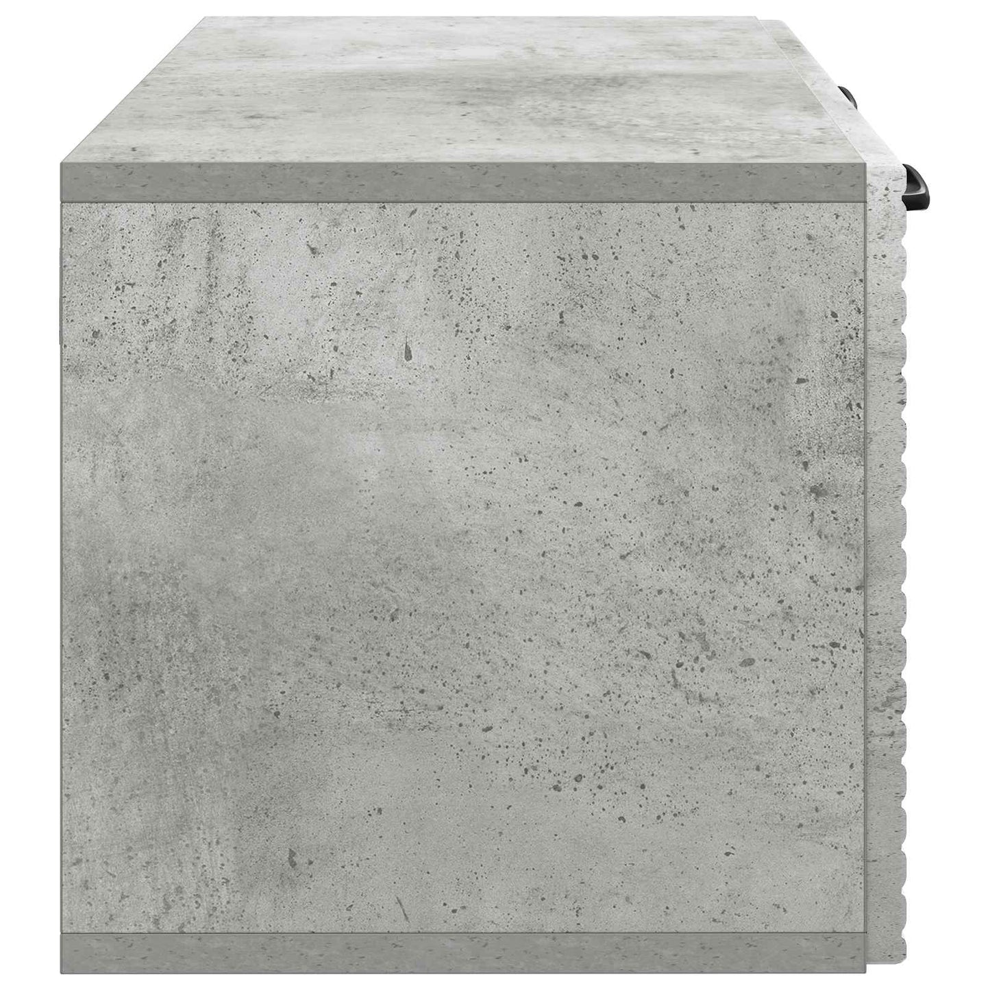 Fali TV szekrény Betonszürke 59,5 x 31 x 30 cm Szerelt Fa