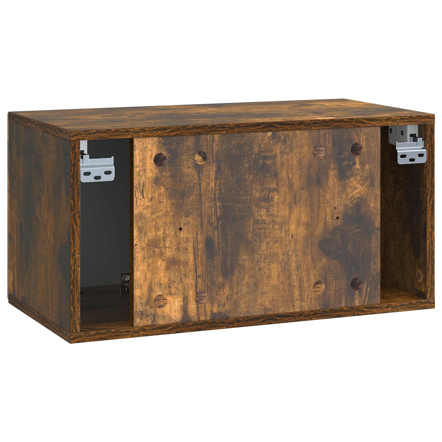 Fali TV szekrény Füstös Tölgy 59,5 x 31 x 30 cm Szerelt Fa