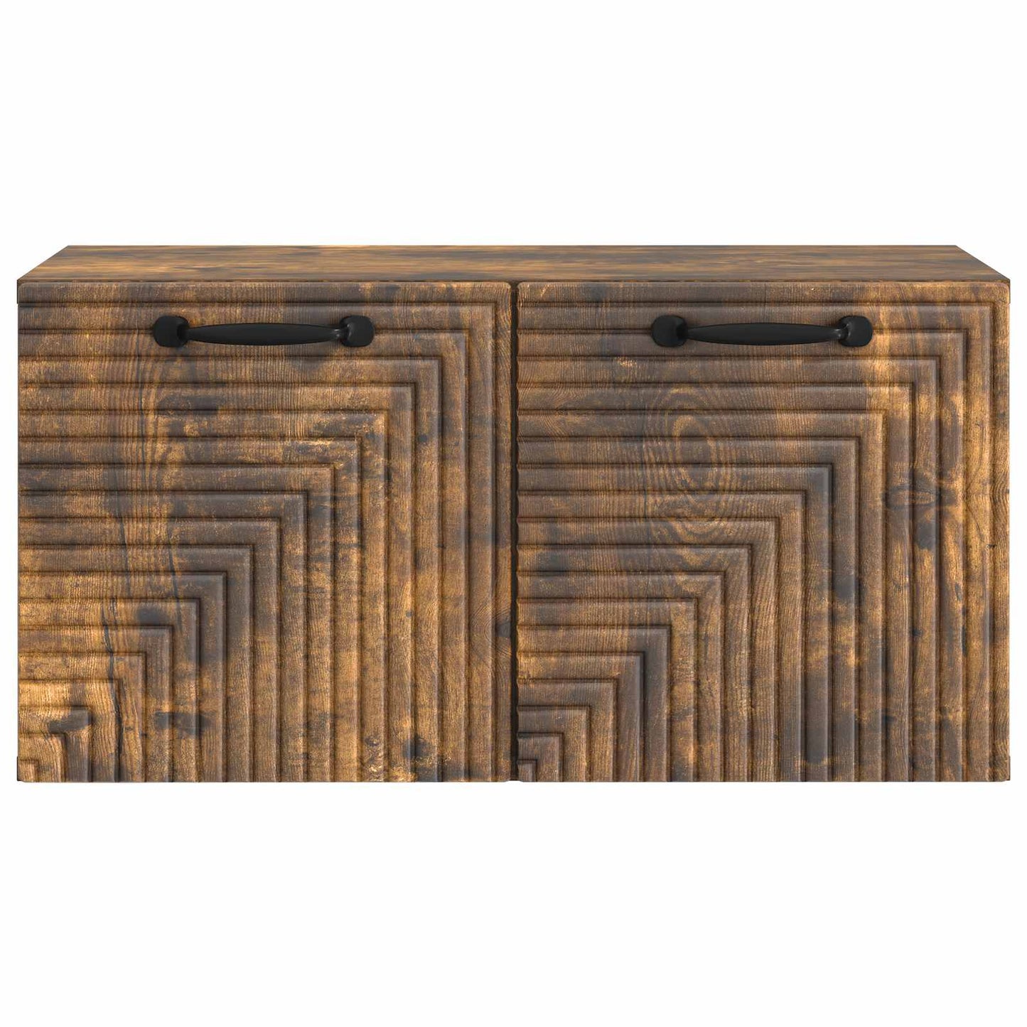 Fali TV szekrény Füstös Tölgy 59,5 x 31 x 30 cm Szerelt Fa