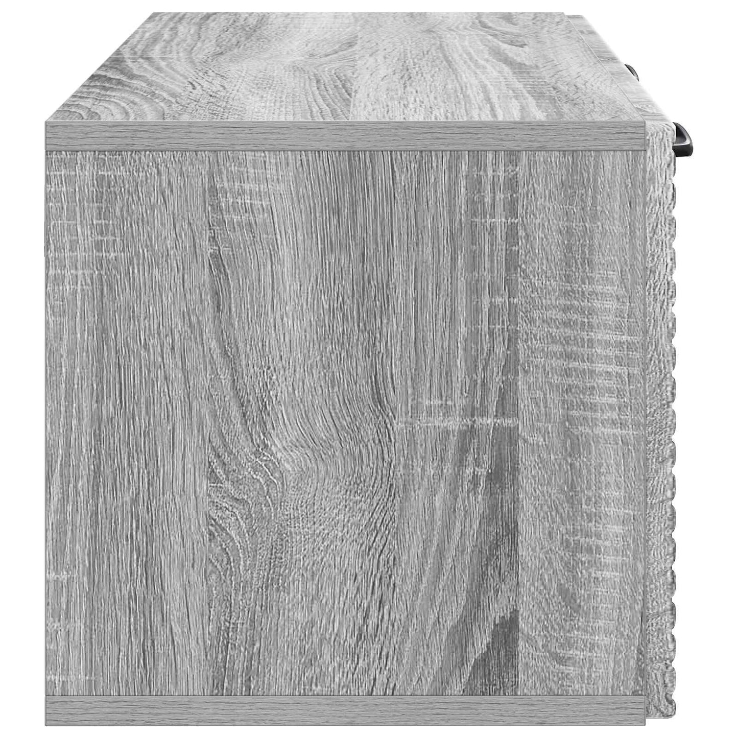 Fali TV szekrény Szürke Sonoma 59,5 x 31 x 30 cm Szerelt Fa