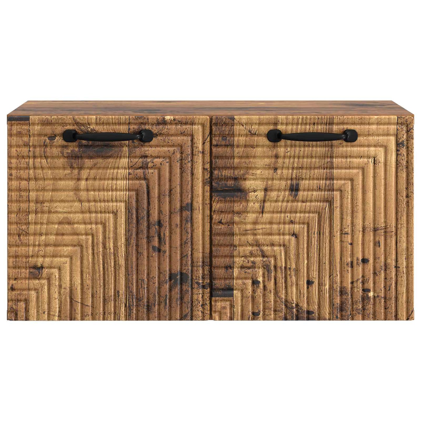 Fali TV szekrény Antik Fa 59,5 x 31 x 30 cm Szerelt Fa