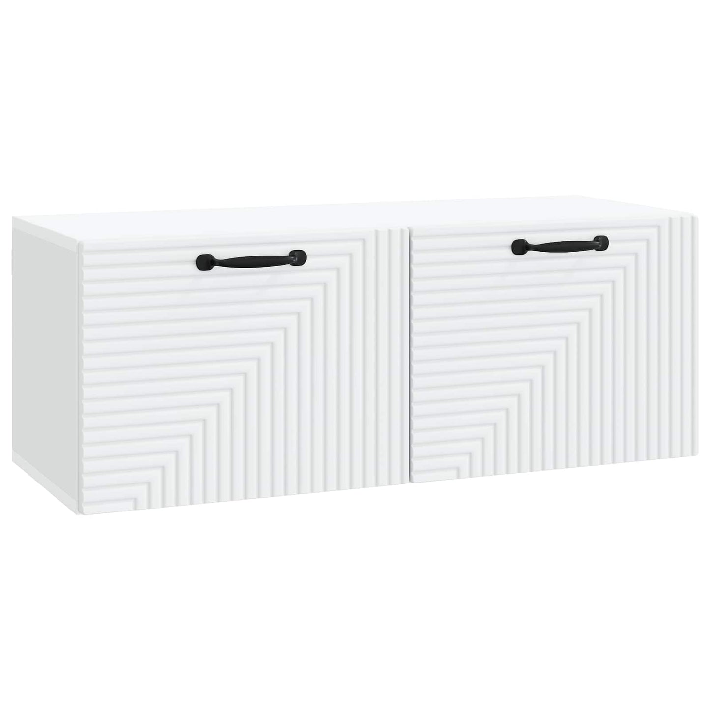 Fali TV szekrény Fehér 78,5 x 31 x 30 cm Szerelt Fa
