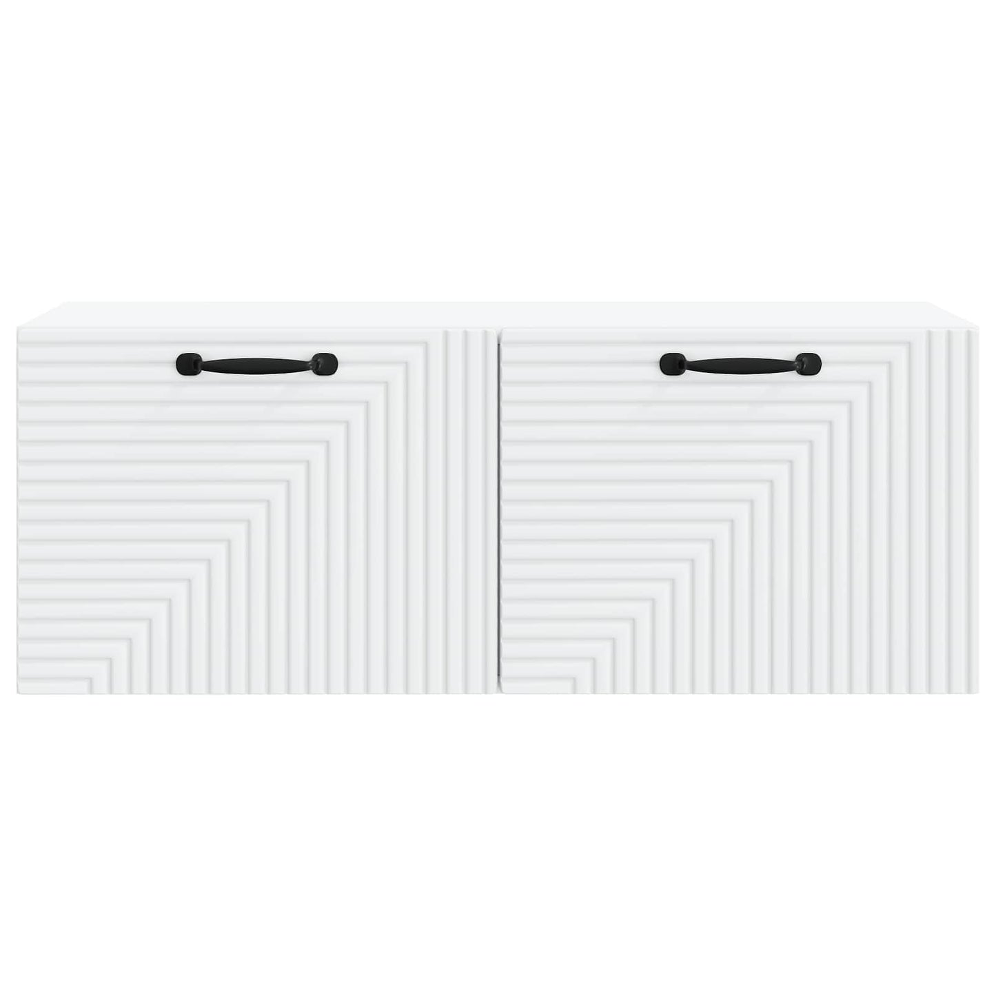 Fali TV szekrény Fehér 78,5 x 31 x 30 cm Szerelt Fa
